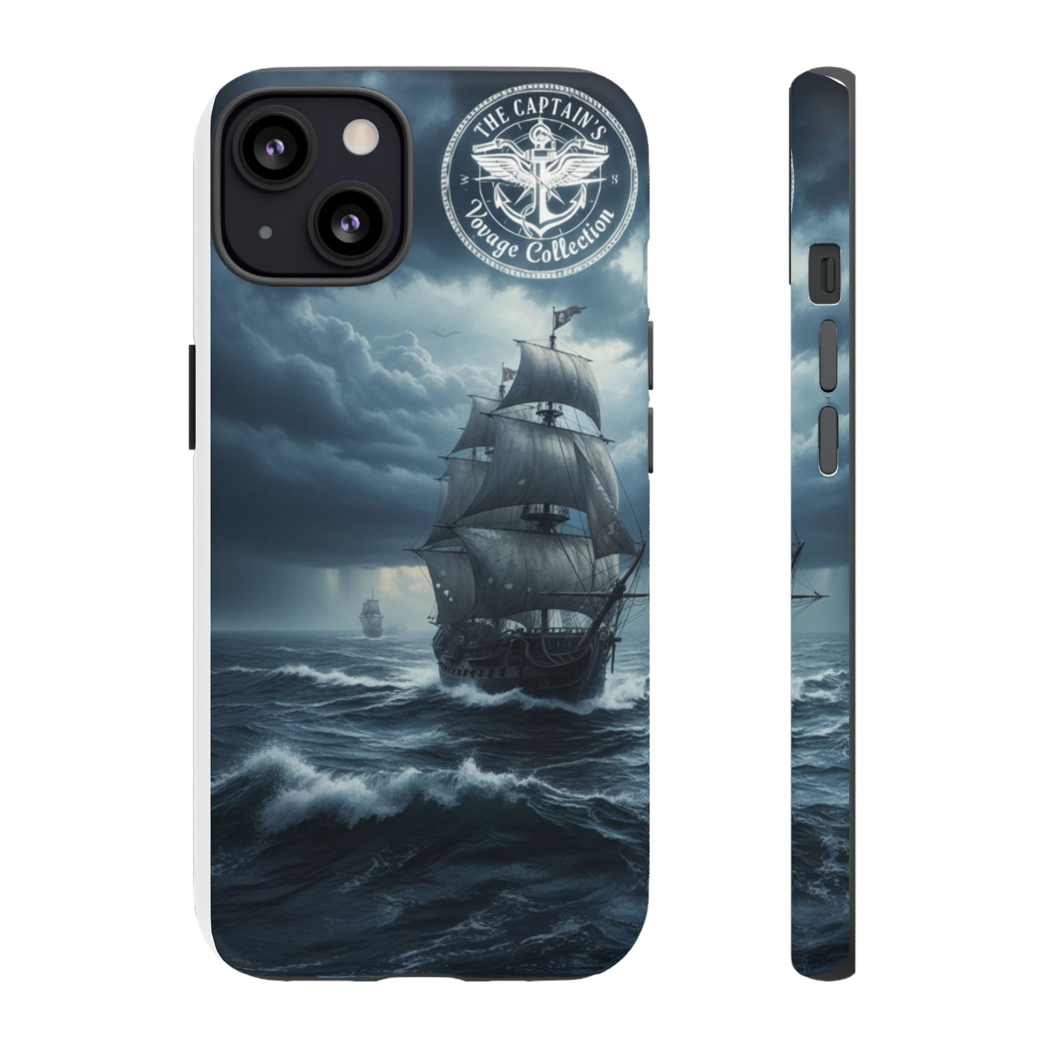 Stormy Seas Ship Phone Case – Nautical Pirate Sailing iPhone Cover
