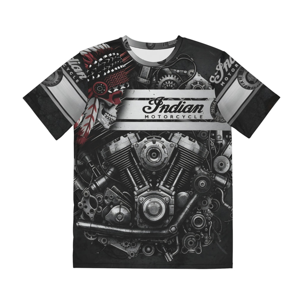Skull & Engine All-Over Print Tee