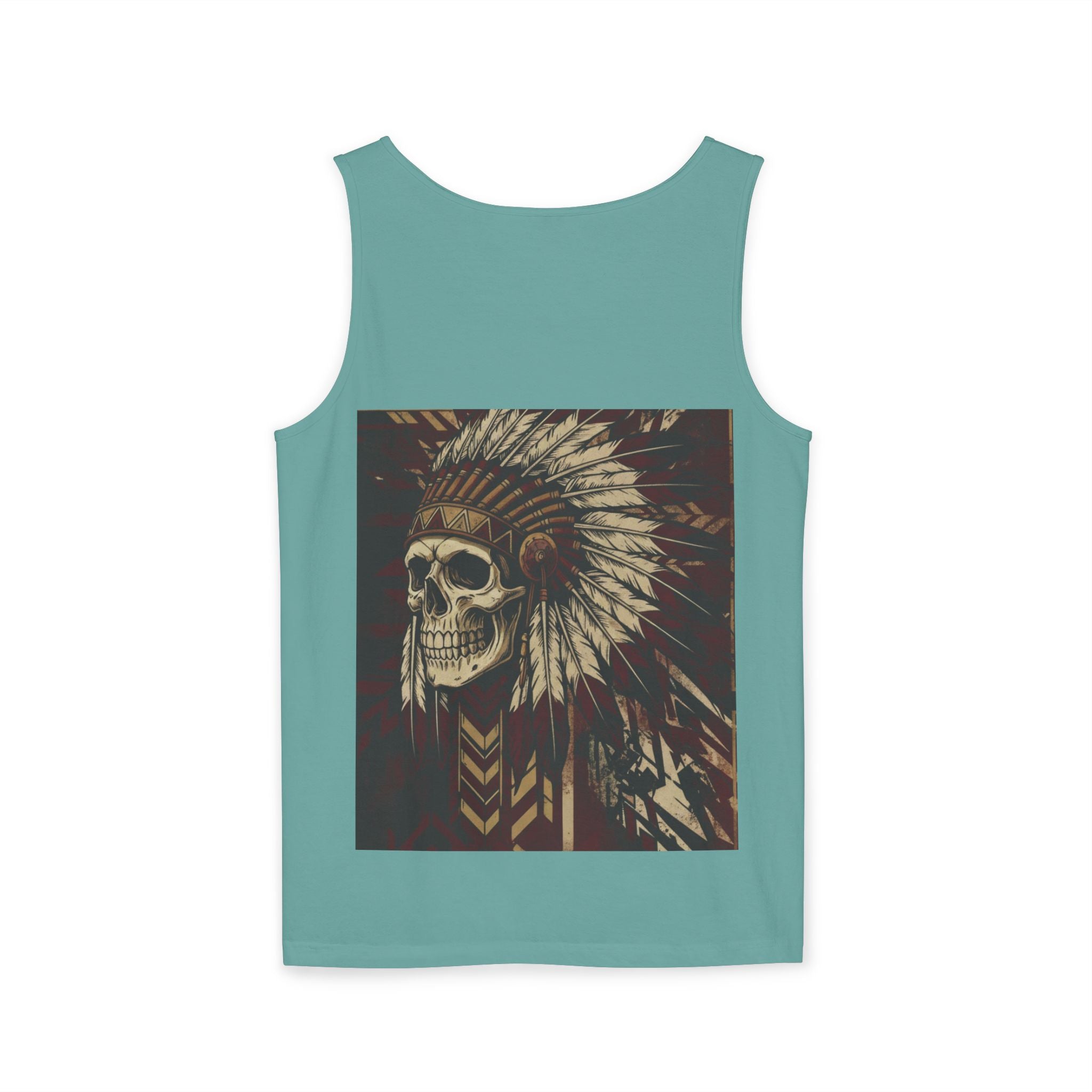 Skull Chief Tank Top — Indian Motorcycle Graphic Tank