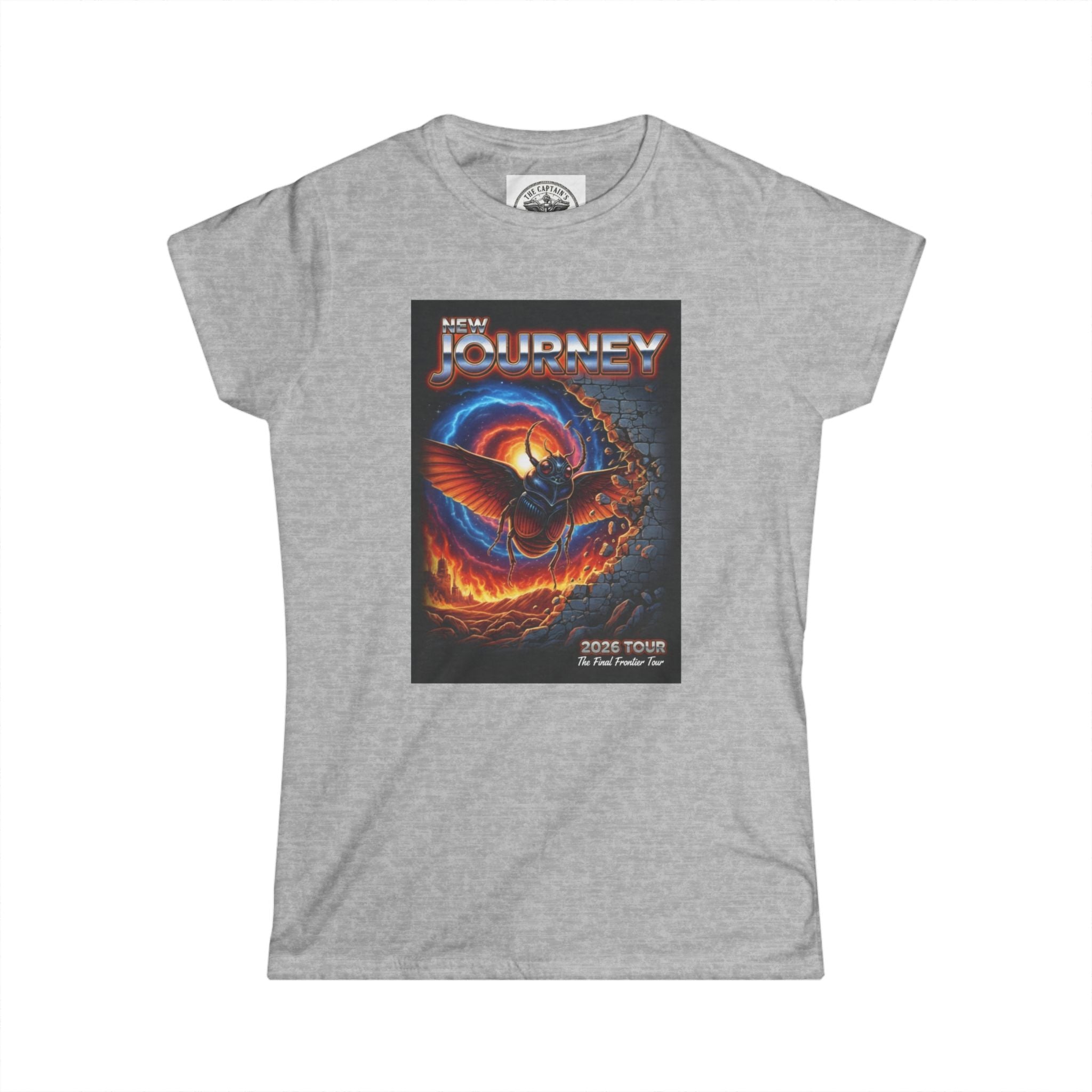 Journey Band Tour T‑Shirt — Women’s 2026 Tour Graphic Tee