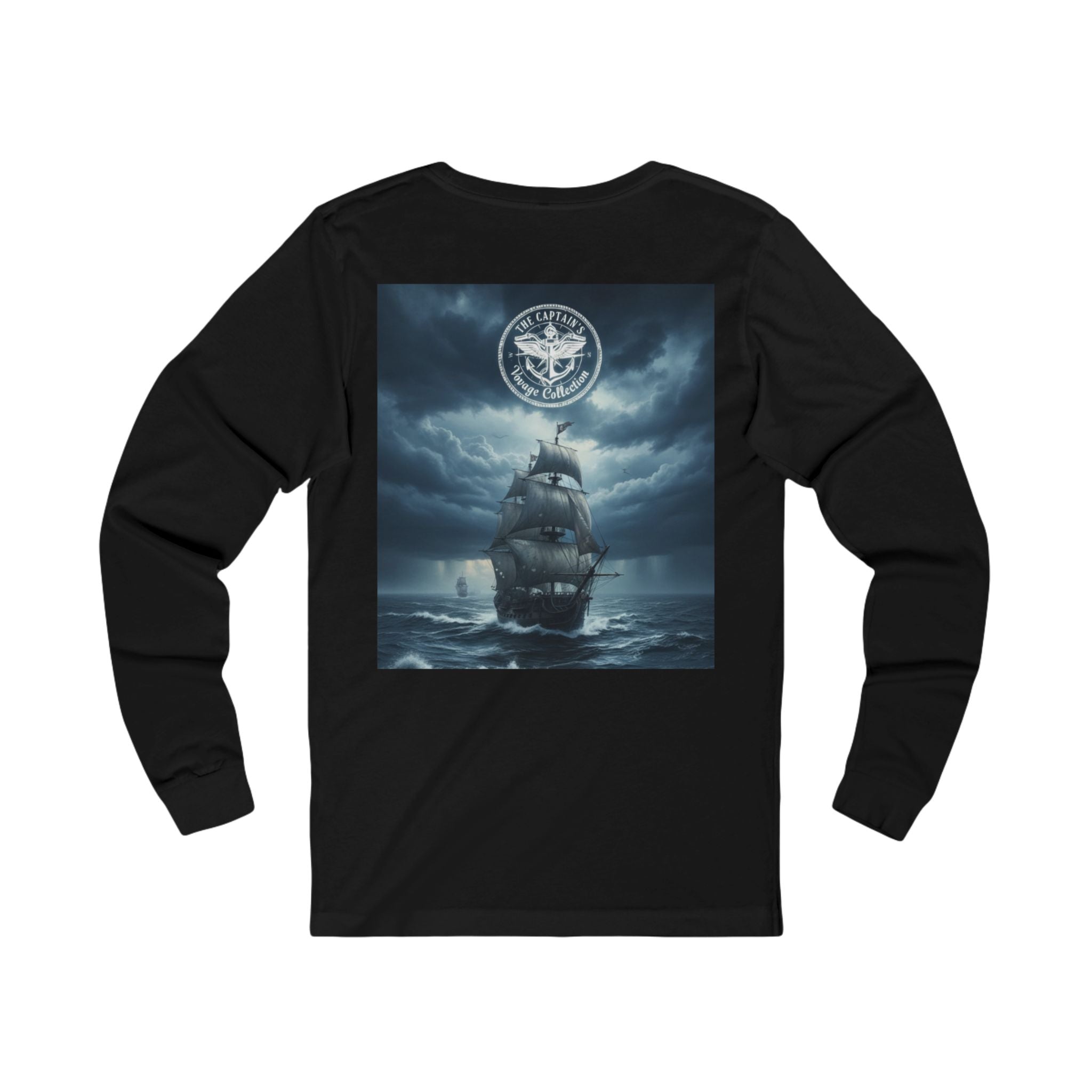 Pirate Crew Long Sleeve Tee - The Lantern Thieves Ship Design