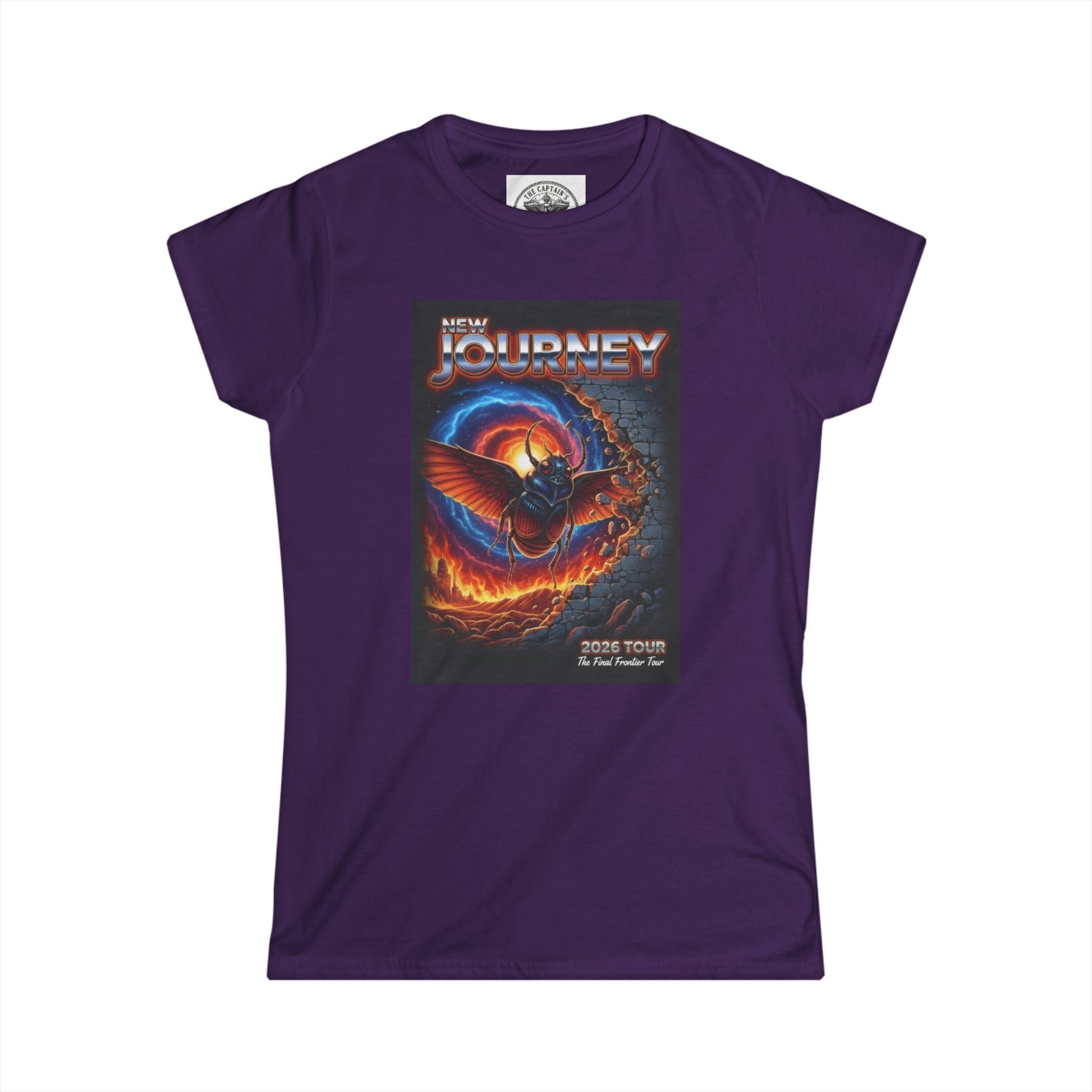 Journey Band Tour T‑Shirt — Women’s 2026 Tour Graphic Tee