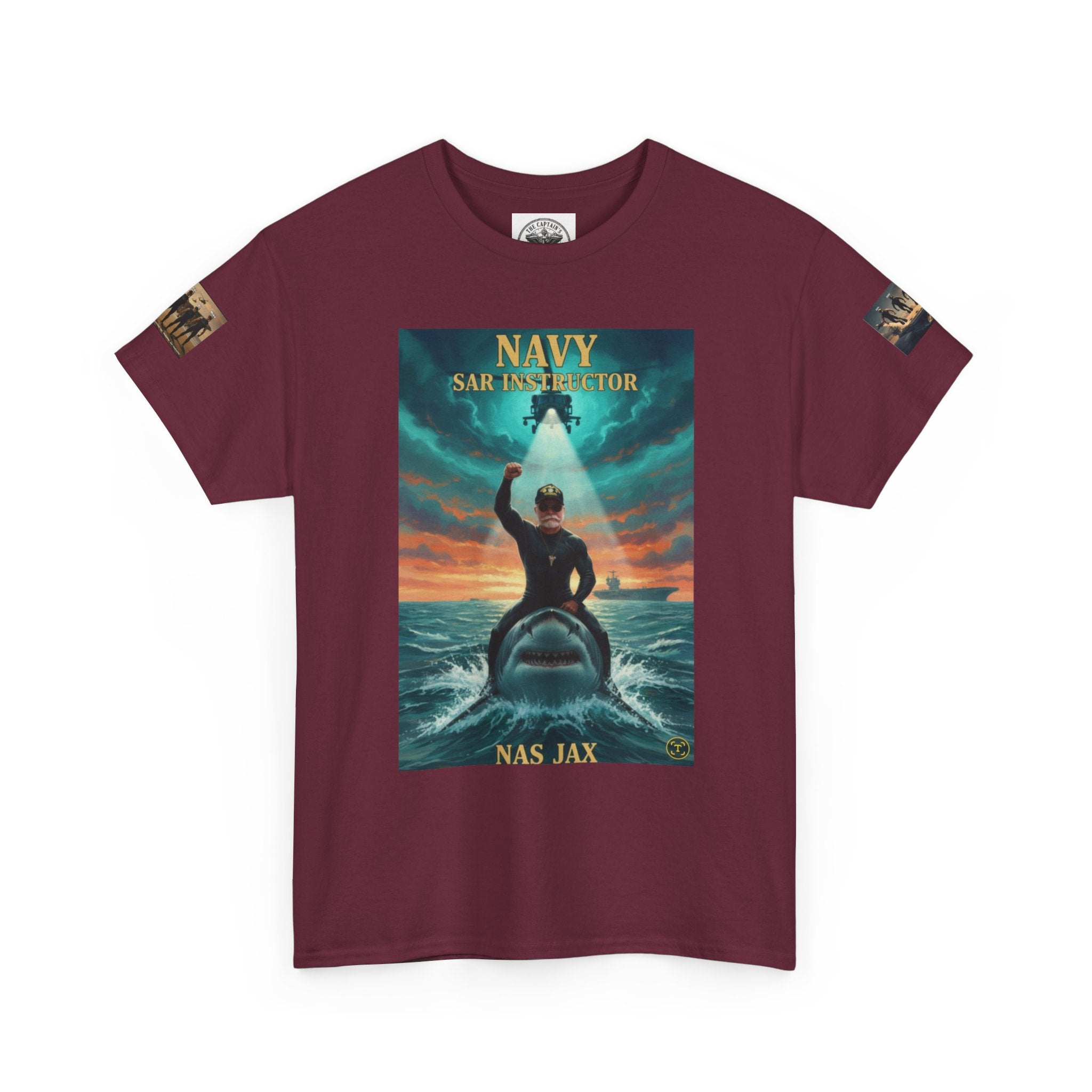 Navy SAR Instructor T‑Shirt — Search & Rescue Military Tee