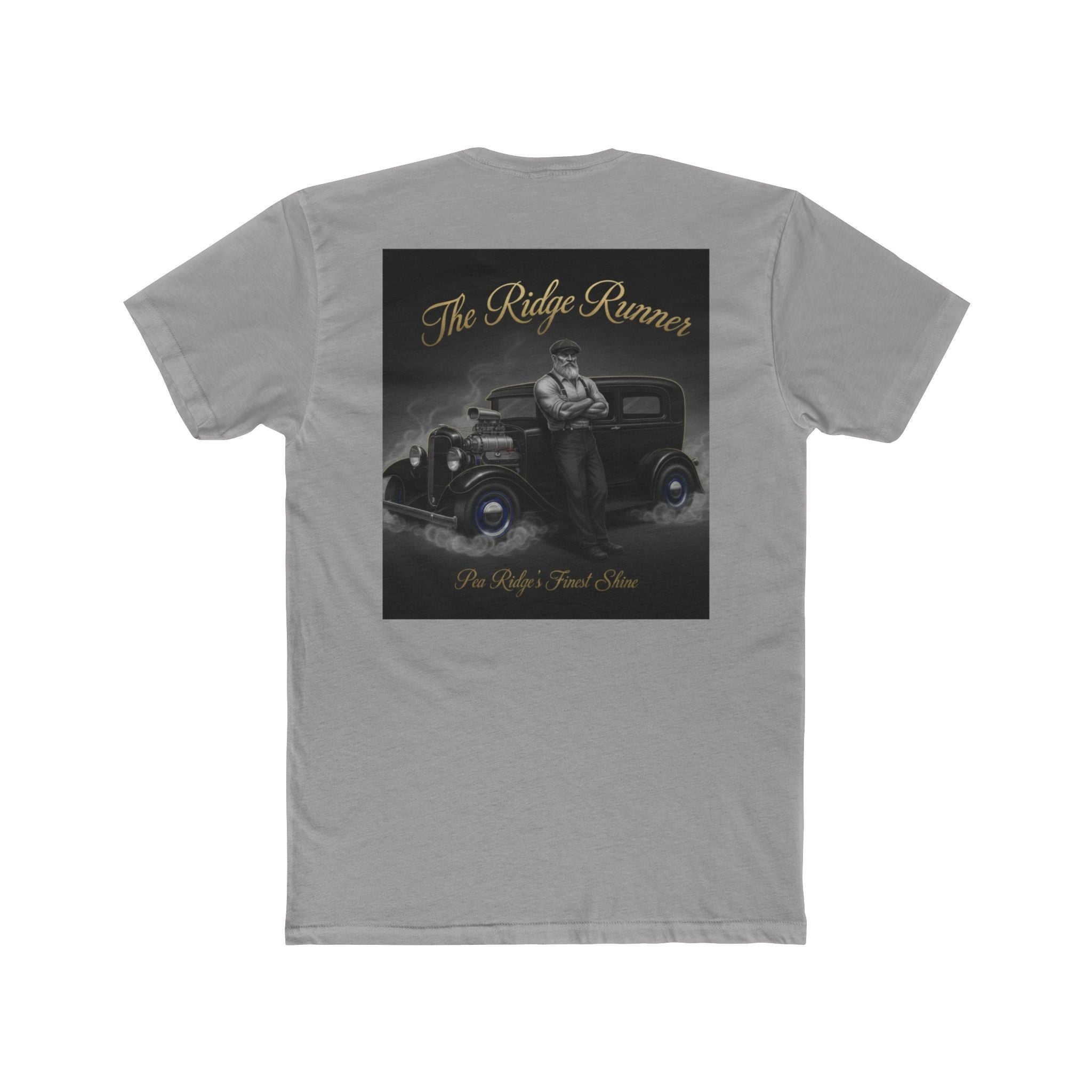 Vintage 'The Ridge Runners' Car Club Tee — Retro 1930s Hot Rod Graphic Shirt