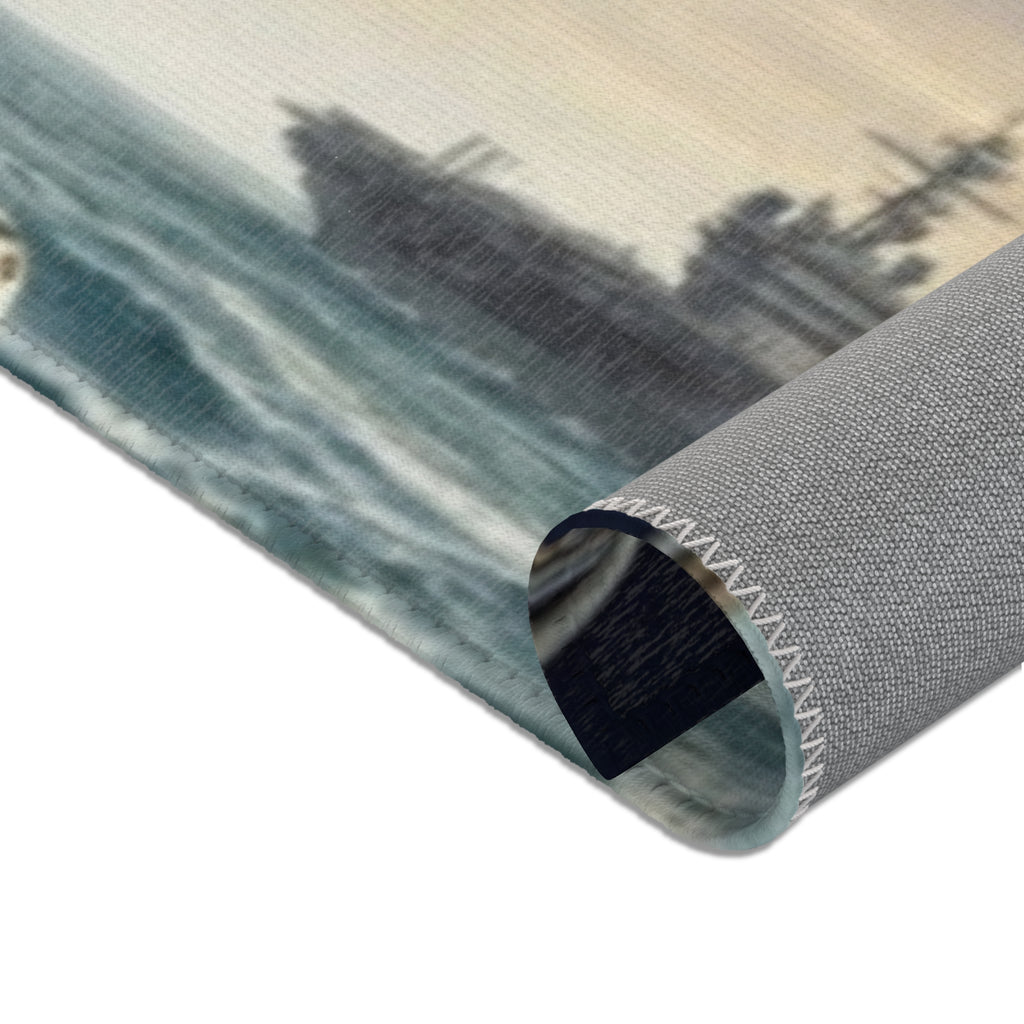 Rescue Swimmer Area Rug — NAS Pensacola Military Tribute Floor Mat