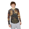 Captain's Voyage UV Long Sleeve Shirt — Nautical Pirate Motorcycle Graphic