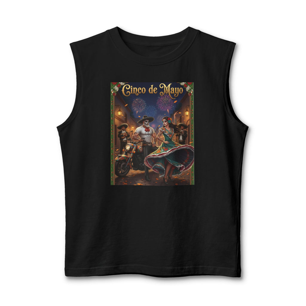 Cinco de Mayo Muscle Tank — Festive Mexican Dance Day Tank Top