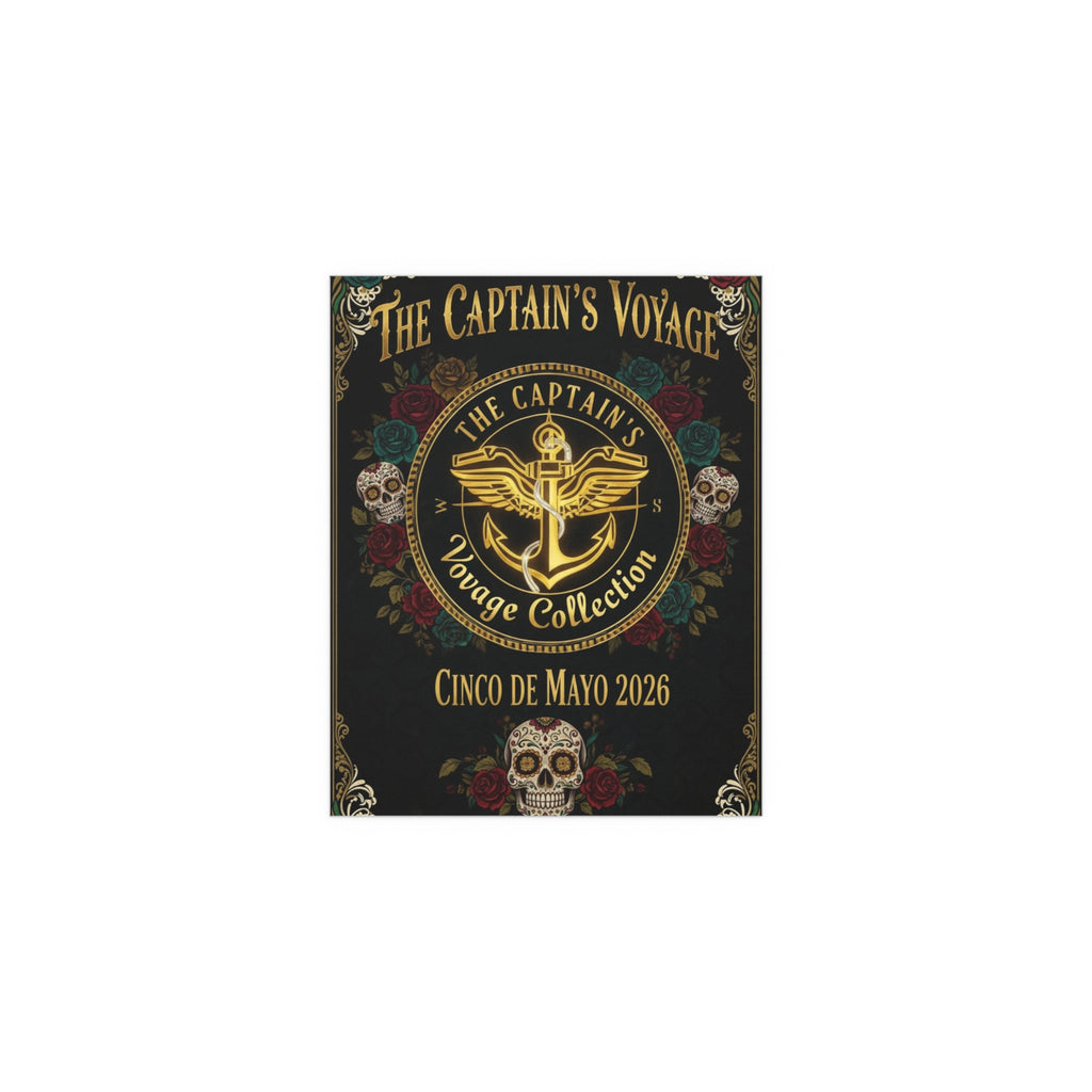 Silk Poster - The Captain’s Voyage Collection: Cinco de Mayo 2026 Decorative Print