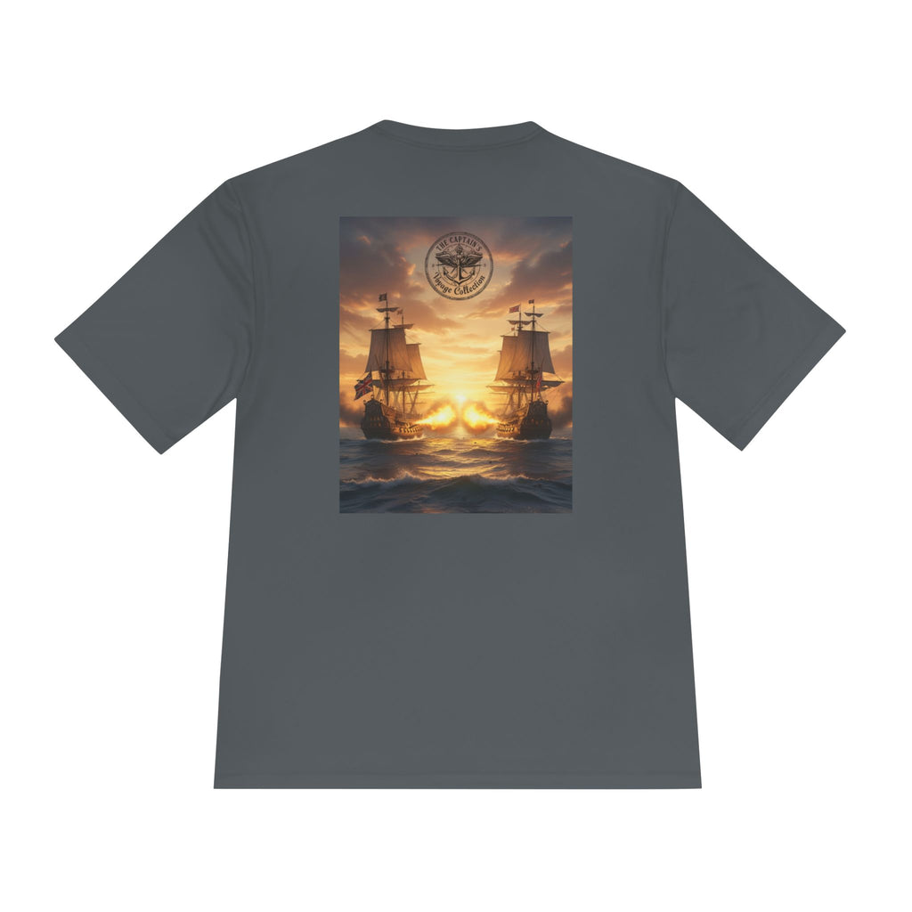 Captain's Voyage Graphic Tee – Nautical Pirate Ship T-Shirt