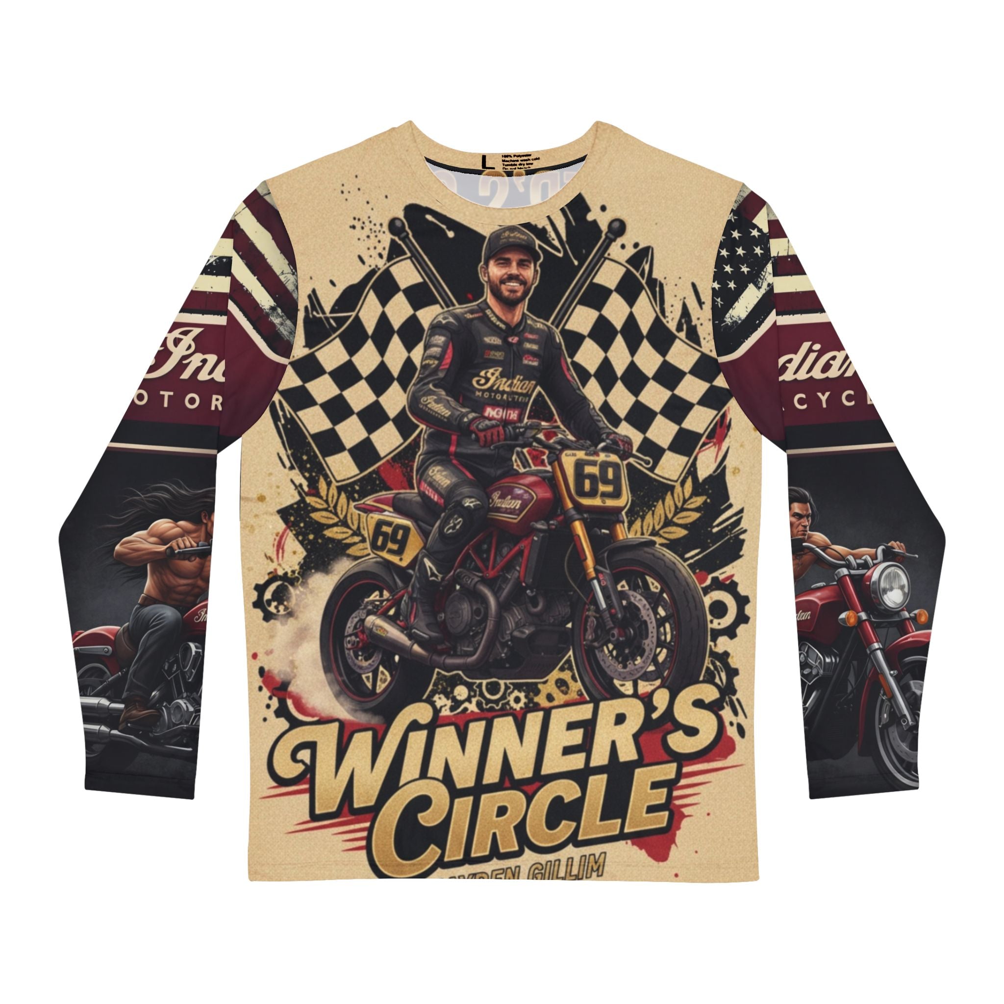 Winner's Circle Motorcycle Long Sleeve Shirt