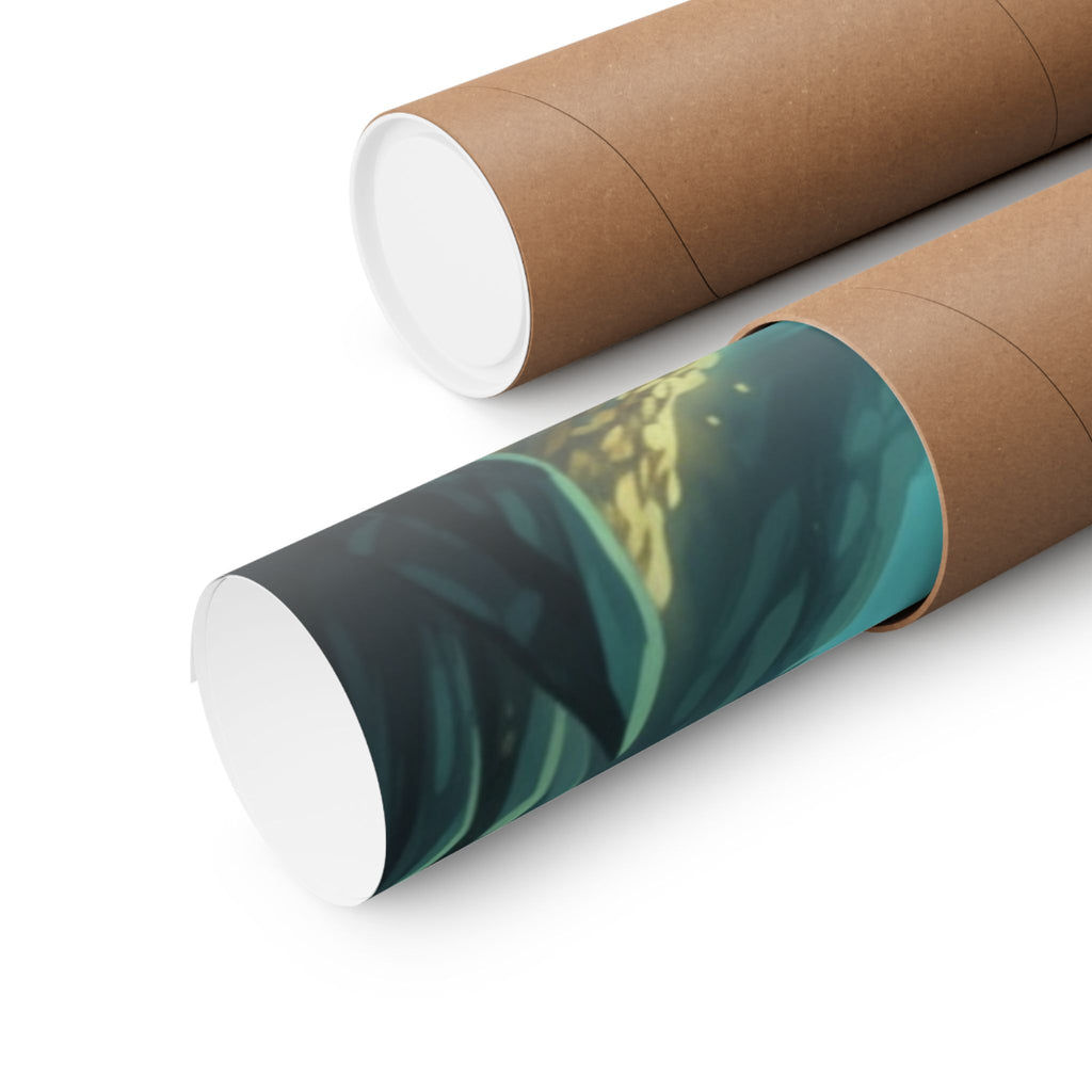 Pirate Voyage Matte Poster — "Captain's Voyage" Vertical Art Print