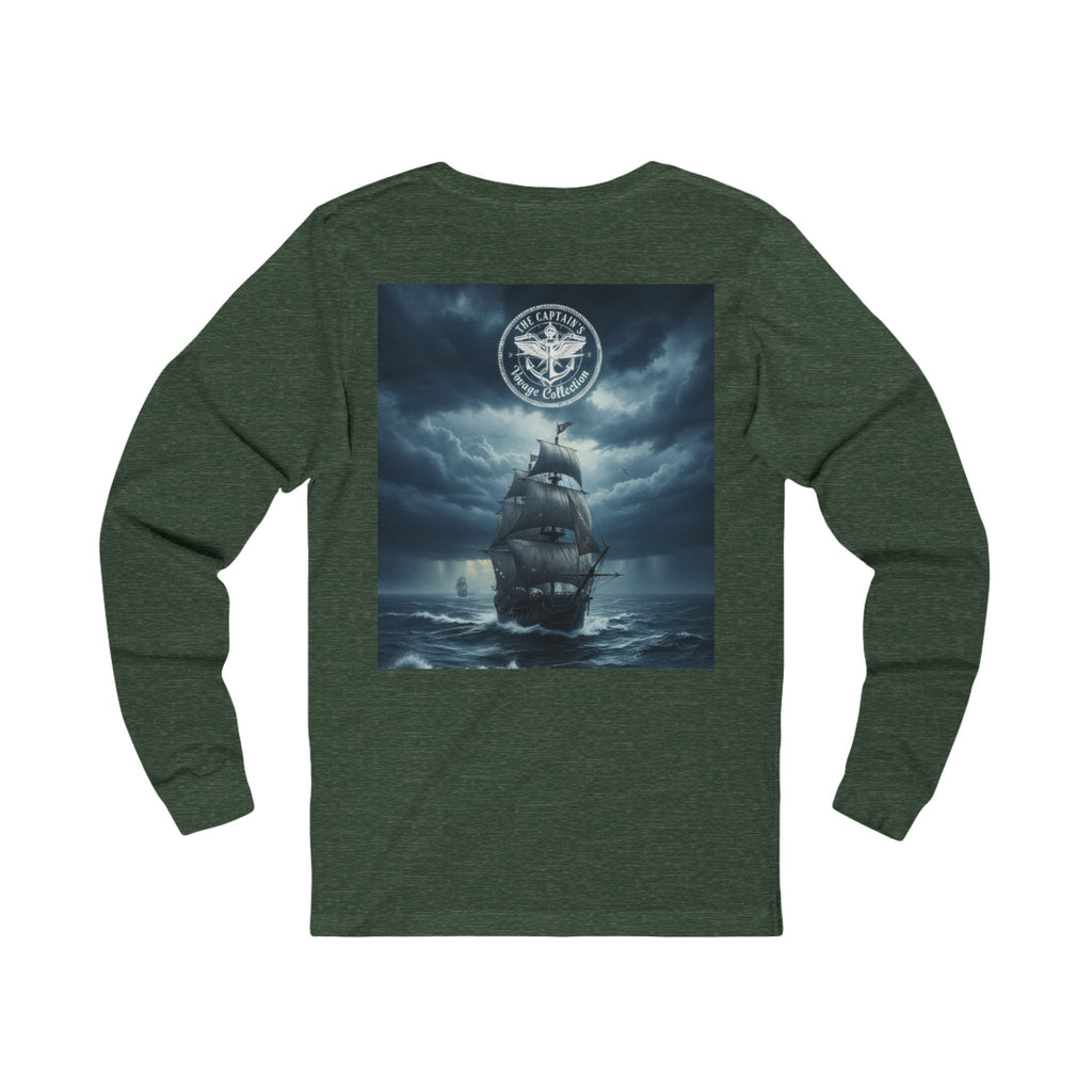 Pirate Crew Long Sleeve Tee - The Lantern Thieves Ship Design