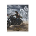 Captain’s Voyage Biker Ghost Rider blanket | Velveteen Plush Blanket
