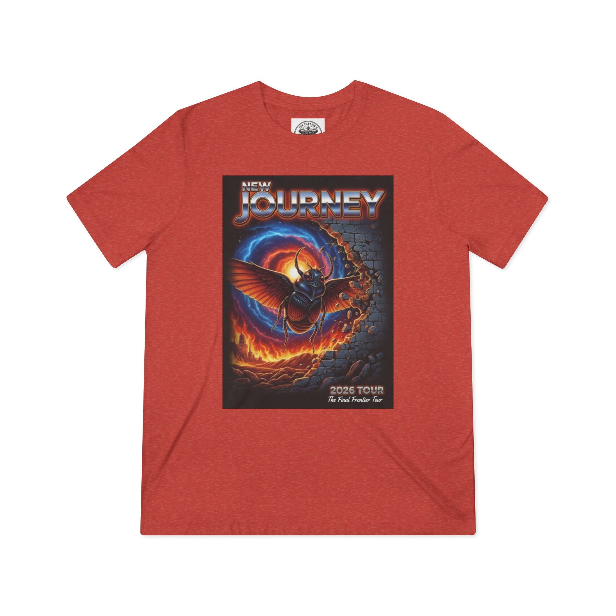 Band Tour T-Shirt - 'Journey' Vintage Rock Concert Tee
