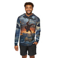 Search and Rescue Helicopter Hoodie — Dramatic Sea Rescue All-Over Print