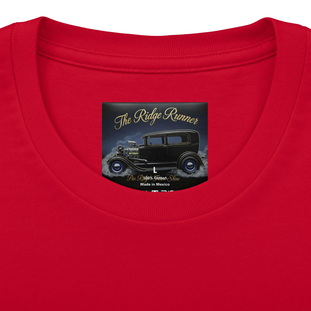 Vintage 'The Ridge Runners' Car Club Tee — Retro 1930s Hot Rod Graphic Shirt