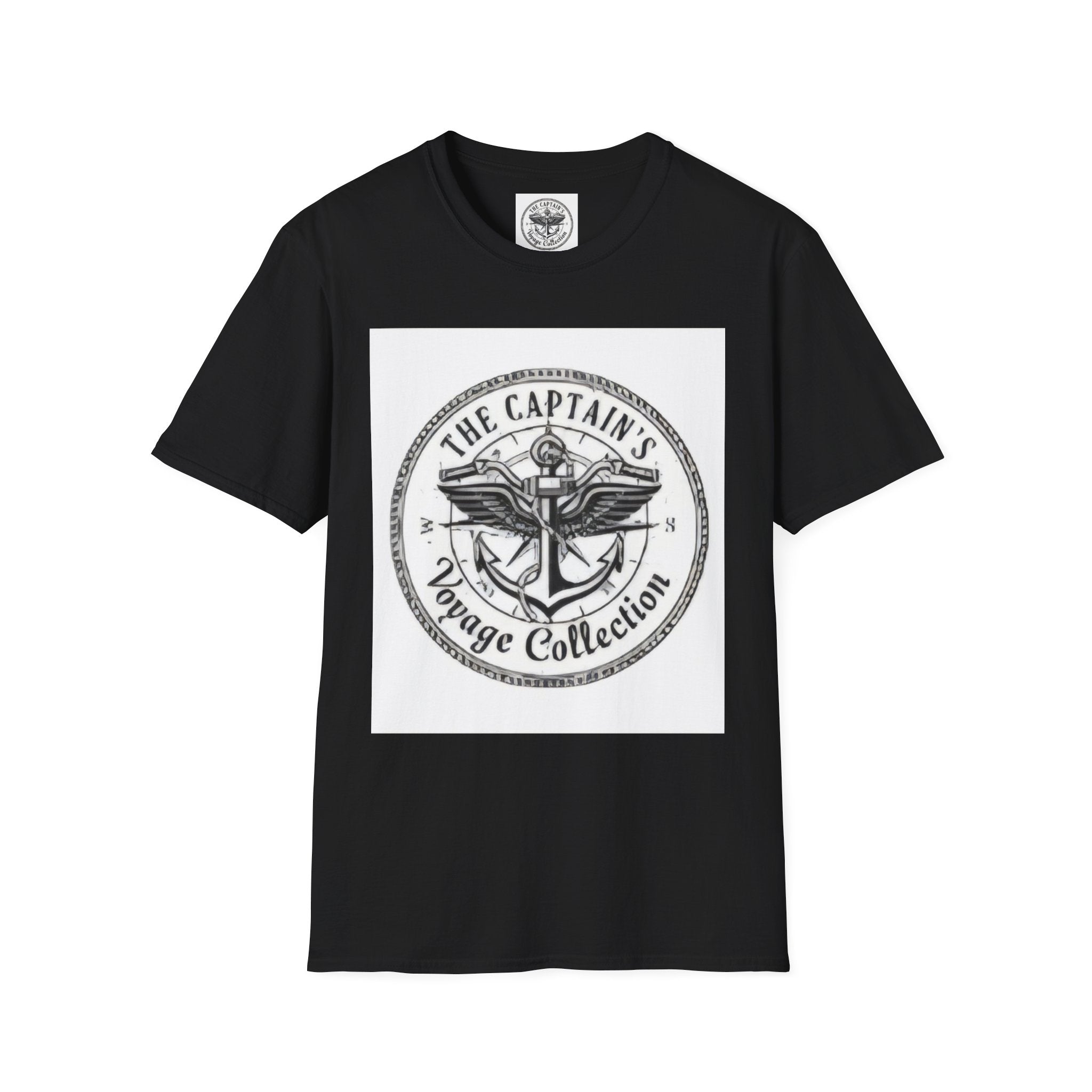Captain’s Voyage Collection T‑Shirt — Panda Riding Motorcycle Graphic Tee