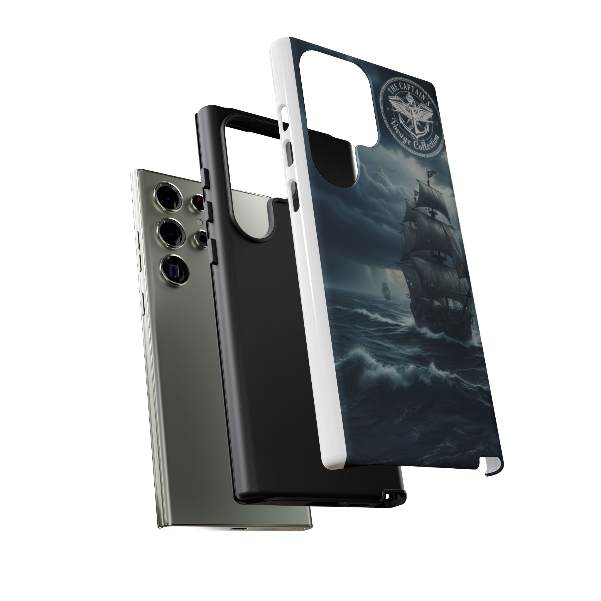 Stormy Seas Ship Phone Case – Nautical Pirate Sailing iPhone Cover