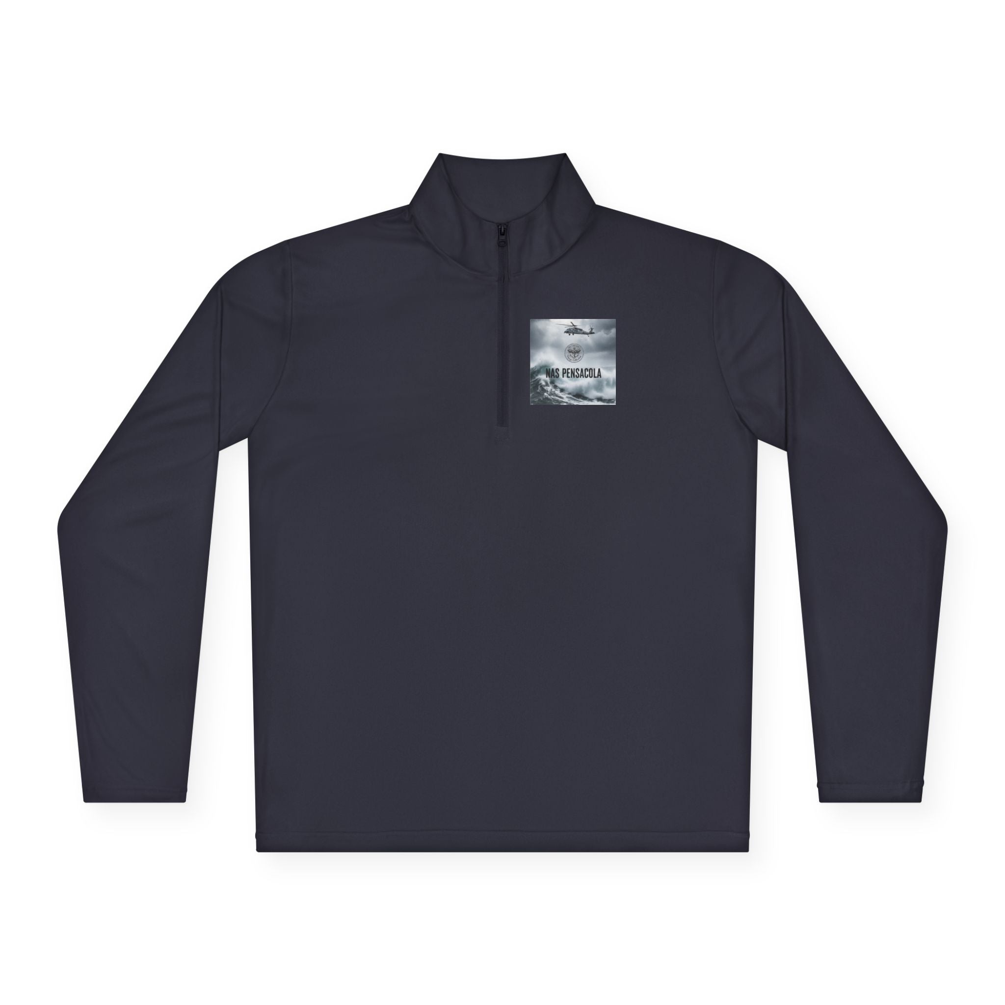 NAS Pensacola Military Rescue Quarter-Zip Pullover