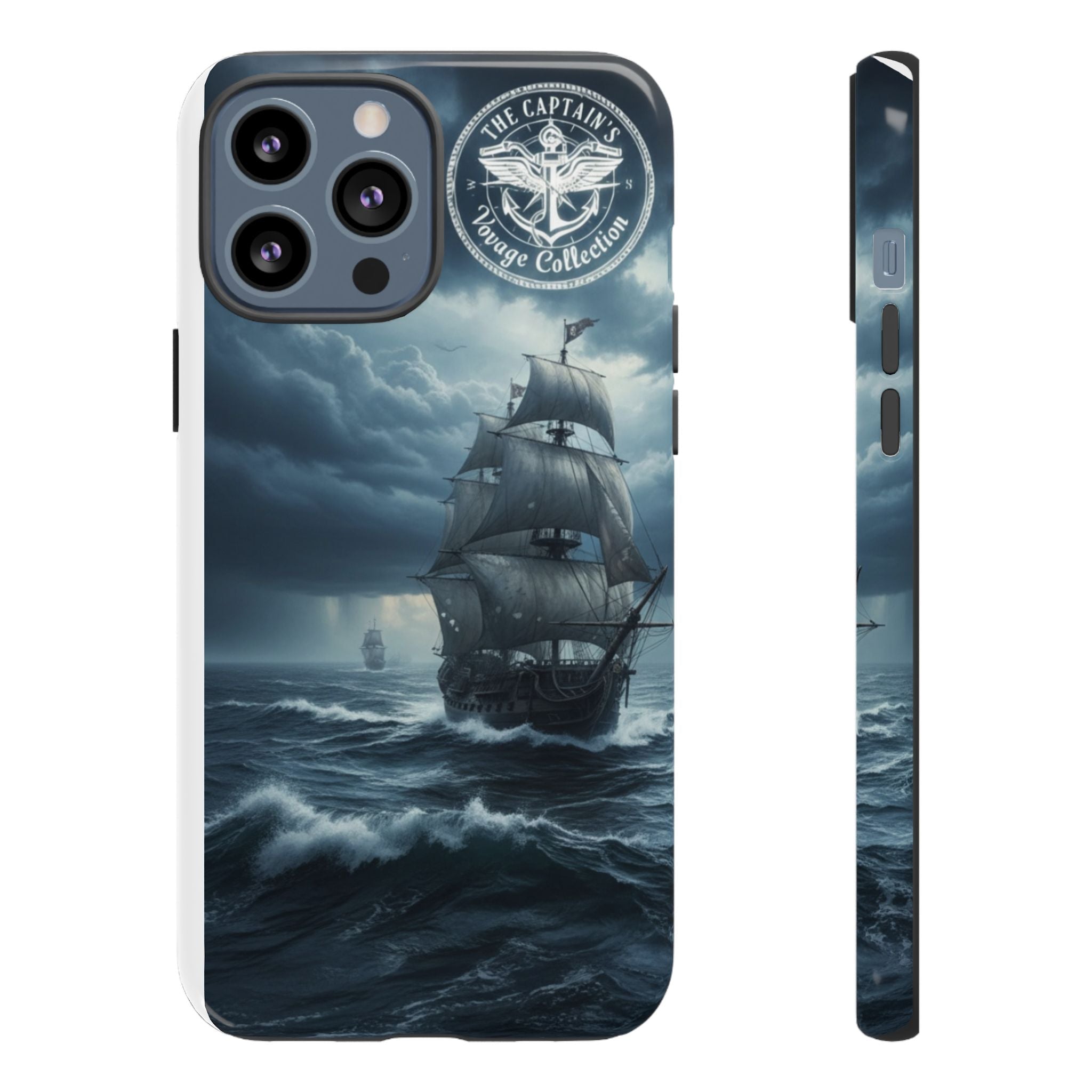 Stormy Seas Ship Phone Case – Nautical Pirate Sailing iPhone Cover