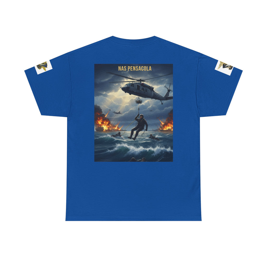 SAR Chiefs Riders Club Tee — NAS Pensacola Helicopter Rescue Graphic Shirt