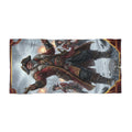Pirate Captain Beach Towel — Vintage Buccaneer Shipwreck Design