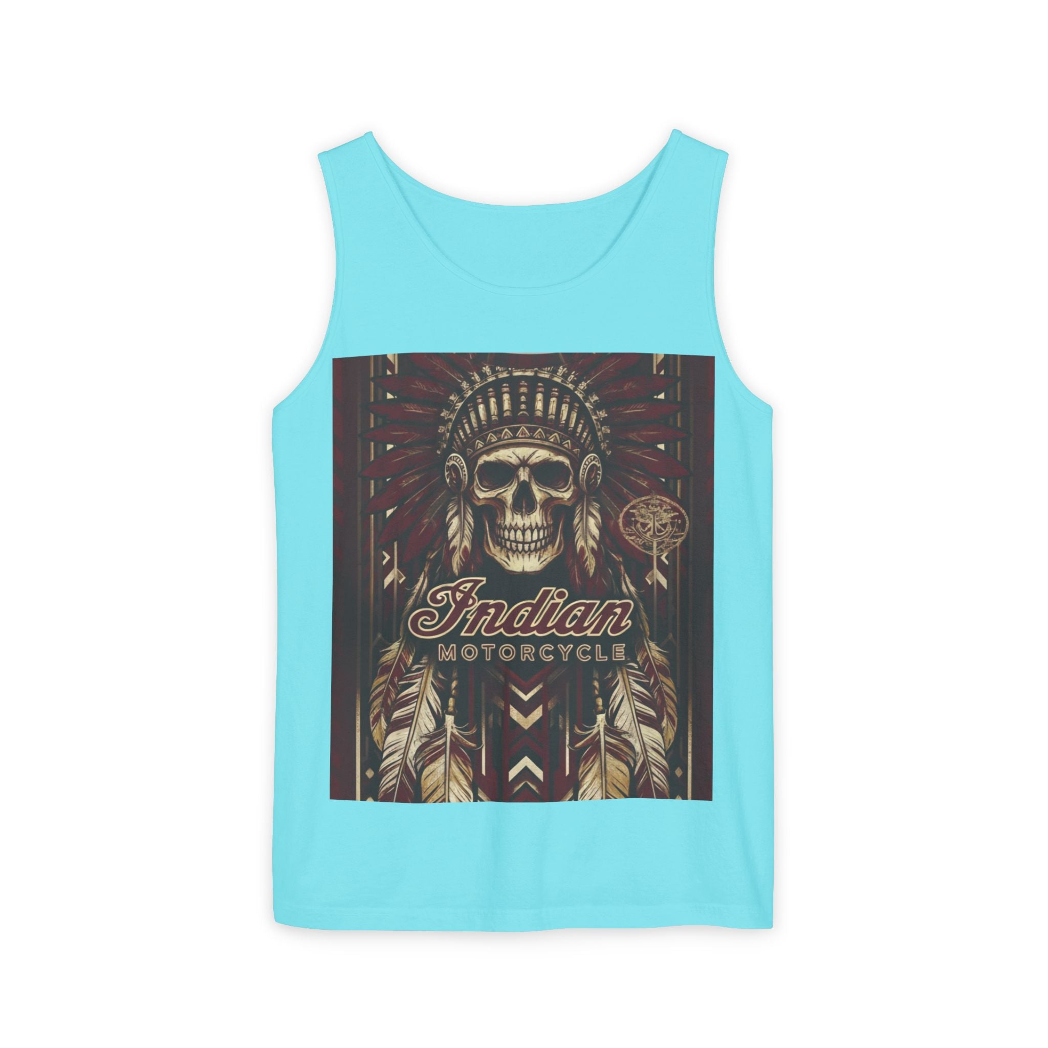 Skull Chief Tank Top — Indian Motorcycle Graphic Tank