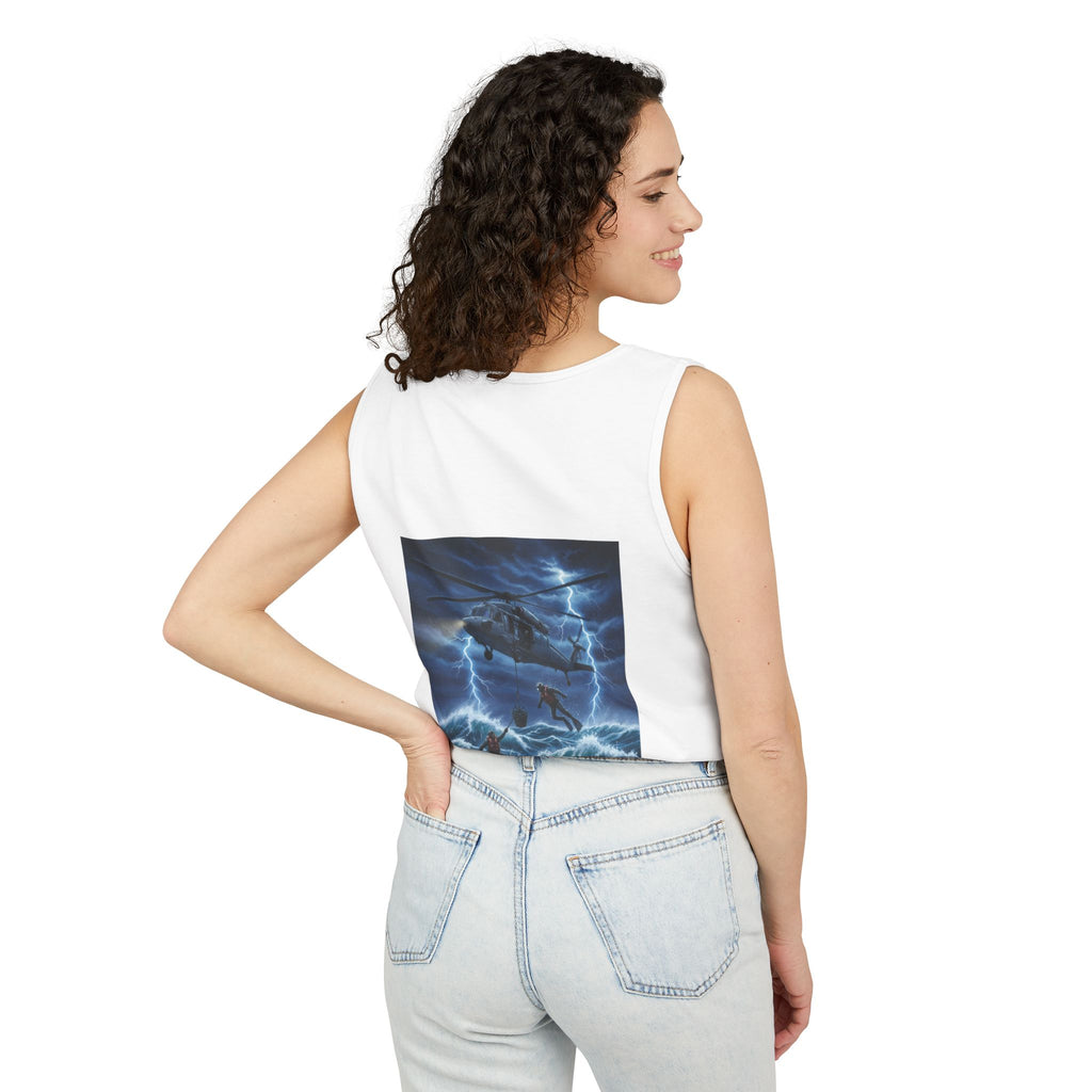 Navy SAR Tank Top — "We Know No Limits" Combat Rescue Swimmers