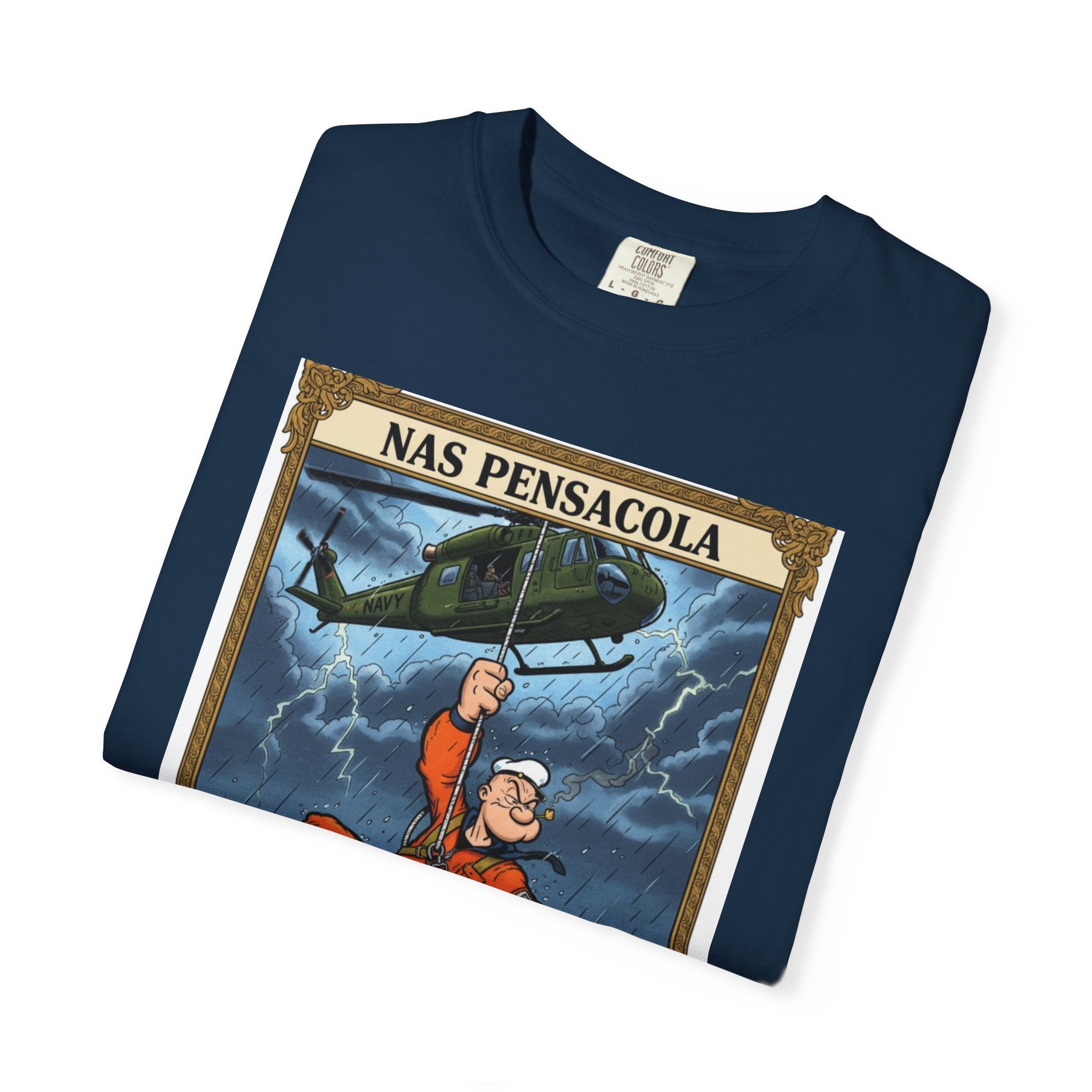Rescue Swimmer T-Shirt – NAS Pensacola Vintage Lifesaver Tee