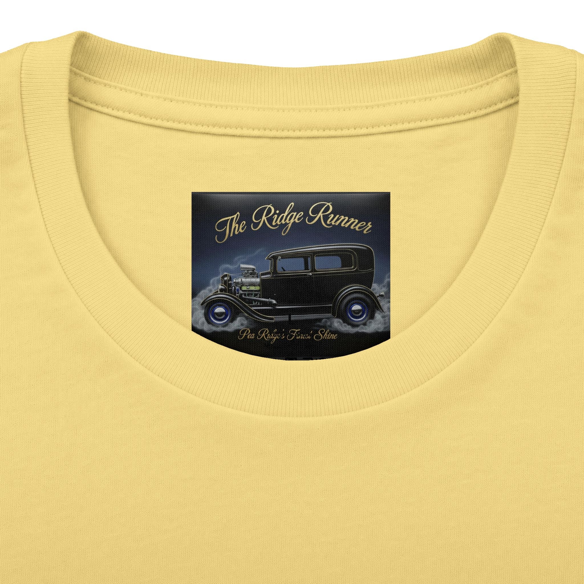 Vintage 'The Ridge Runners' Car Club Tee — Retro 1930s Hot Rod Graphic Shirt