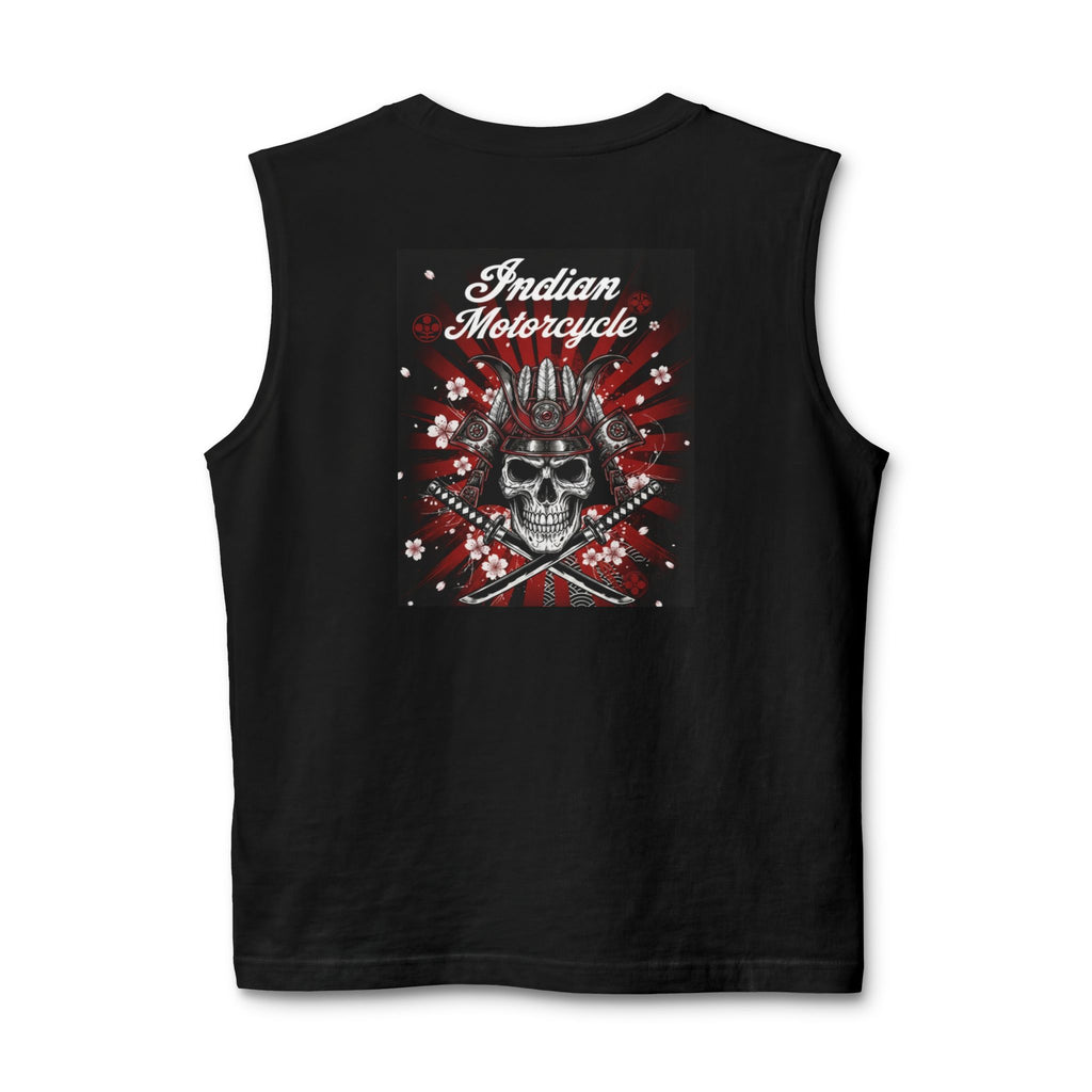 Indian Motorcycle Skull Muscle Tank — Vintage Biker Tank Top