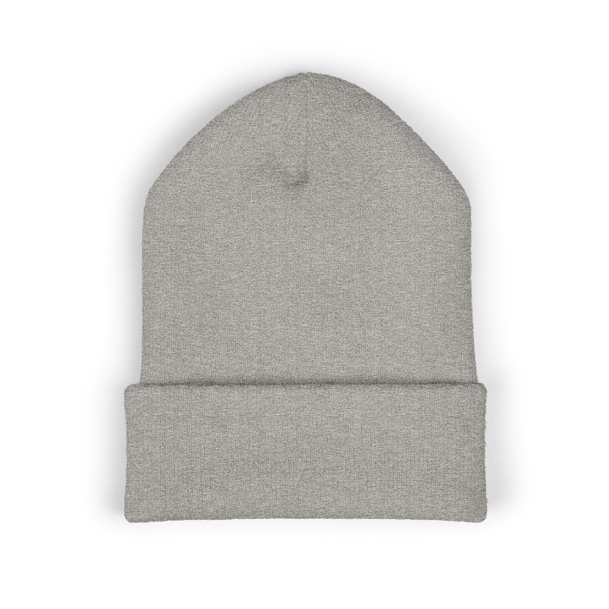 Retro Cassette Embroidered Beanie — Vintage Music Knit Hat