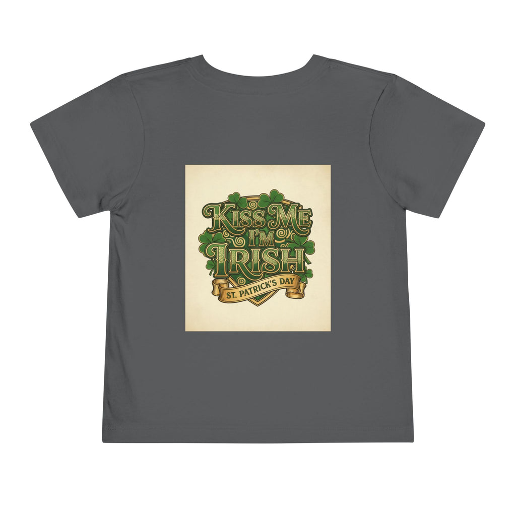 Toddler Tee — "Kiss Me I'm Irish" St. Patrick's Day Shirt