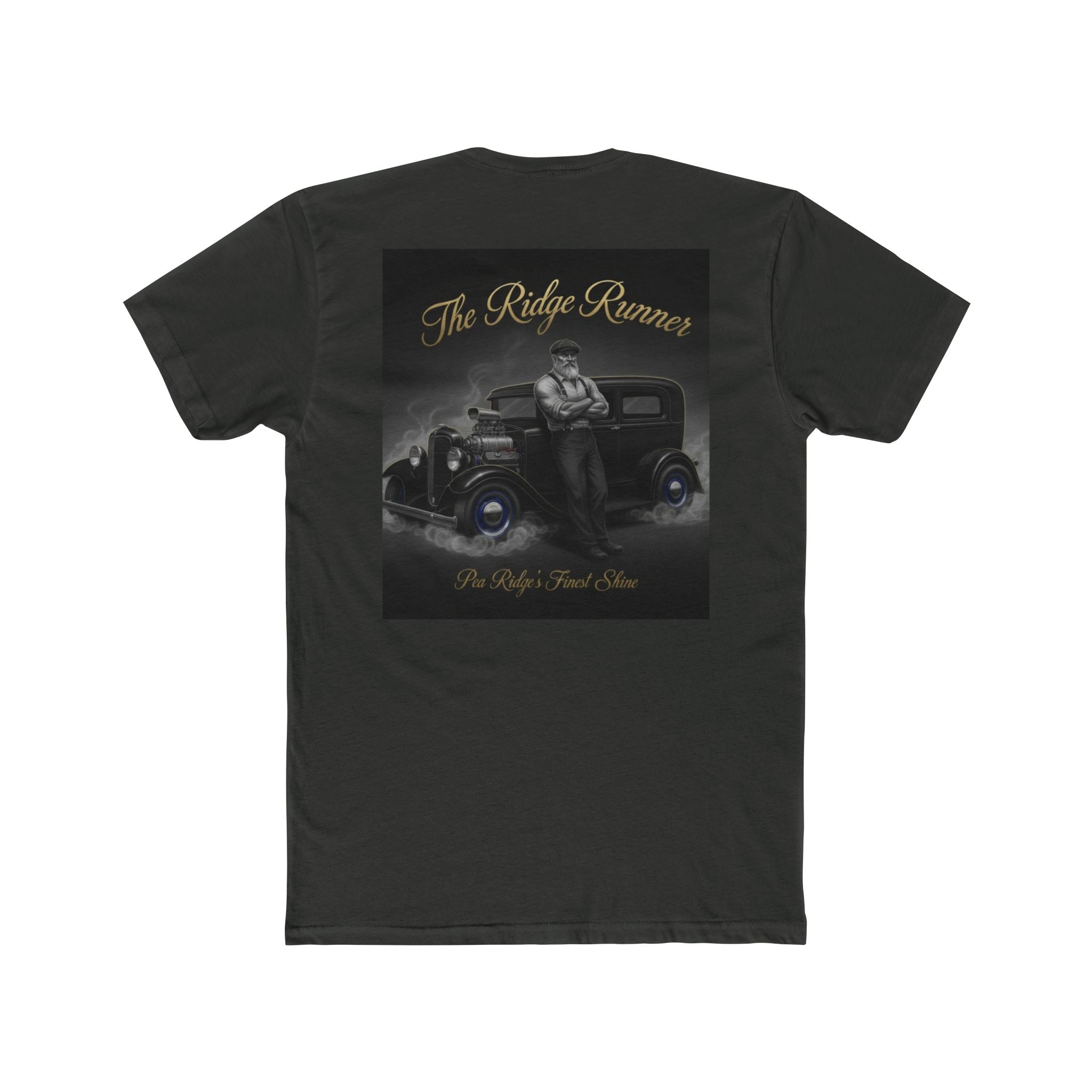 Vintage 'The Ridge Runners' Car Club Tee — Retro 1930s Hot Rod Graphic Shirt