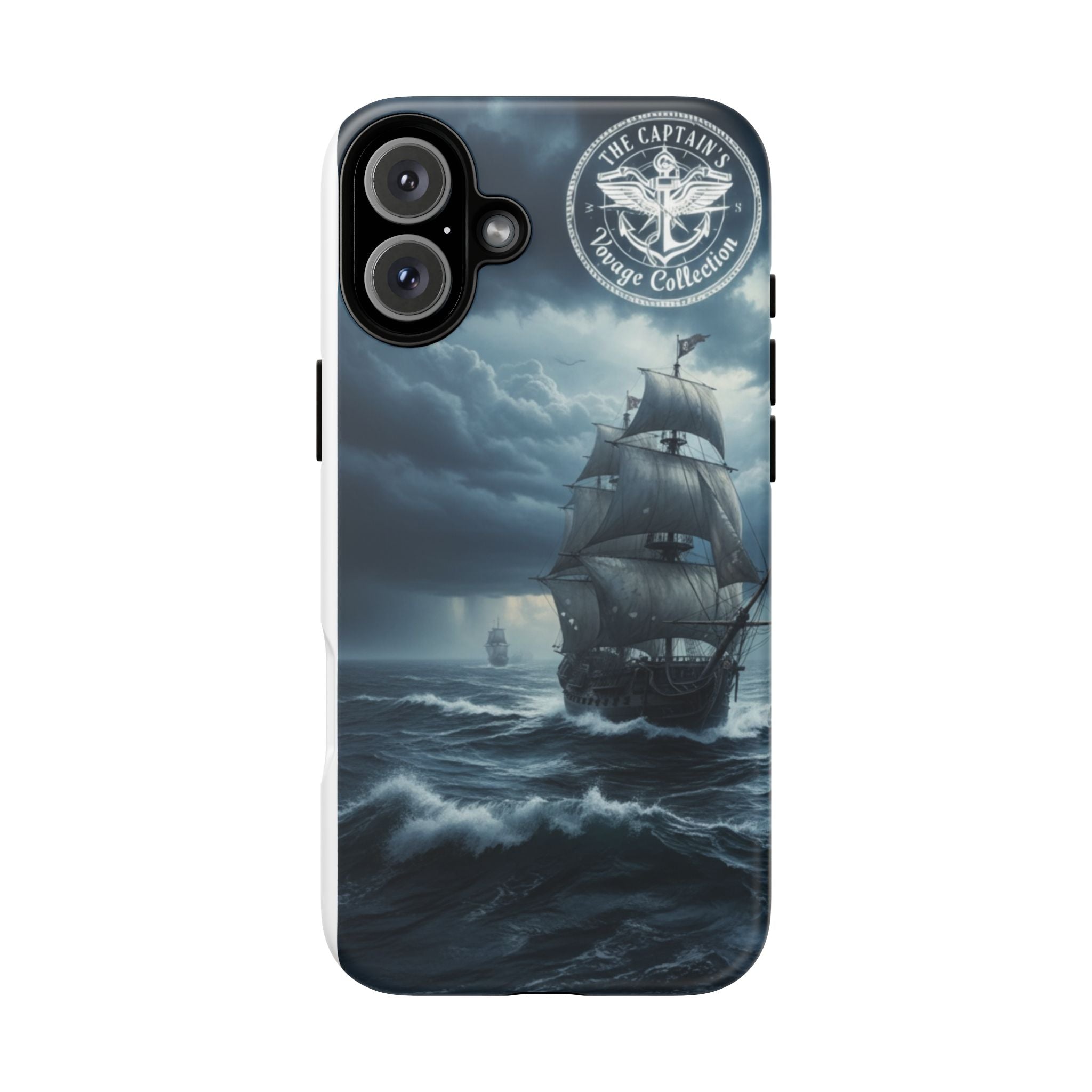 Stormy Seas Ship Phone Case – Nautical Pirate Sailing iPhone Cover
