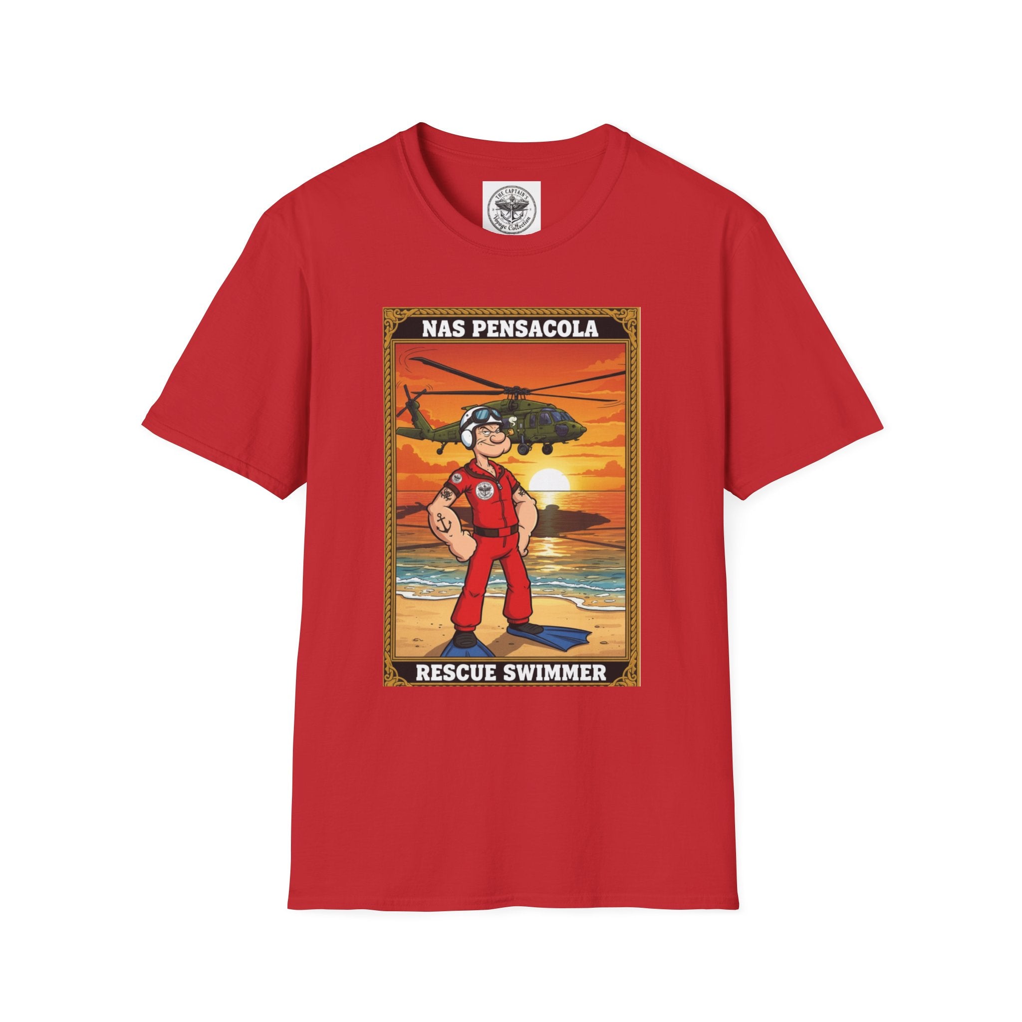 Rescue Swimmer T-Shirt — NAS Pensacola Air-Sea Rescue Tee