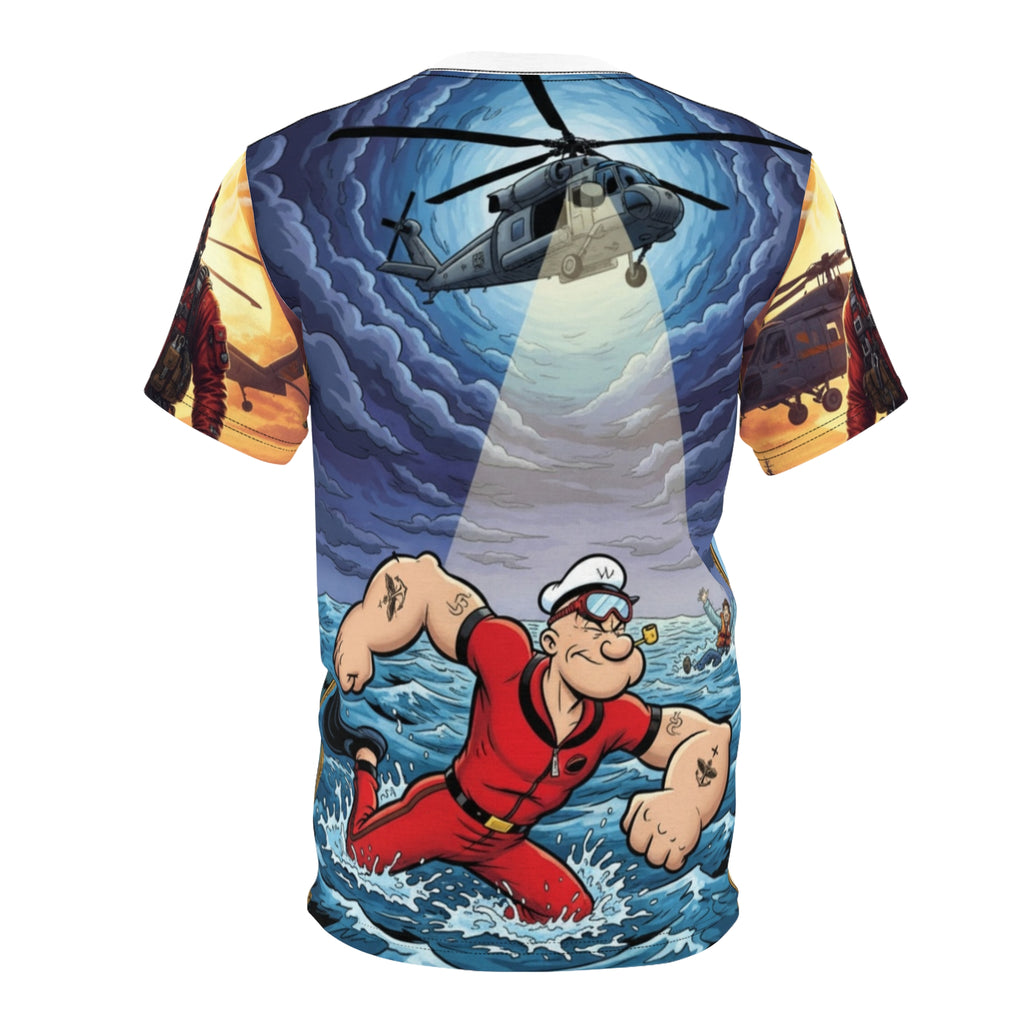 Rescue Swimmer All-Over Print Tee