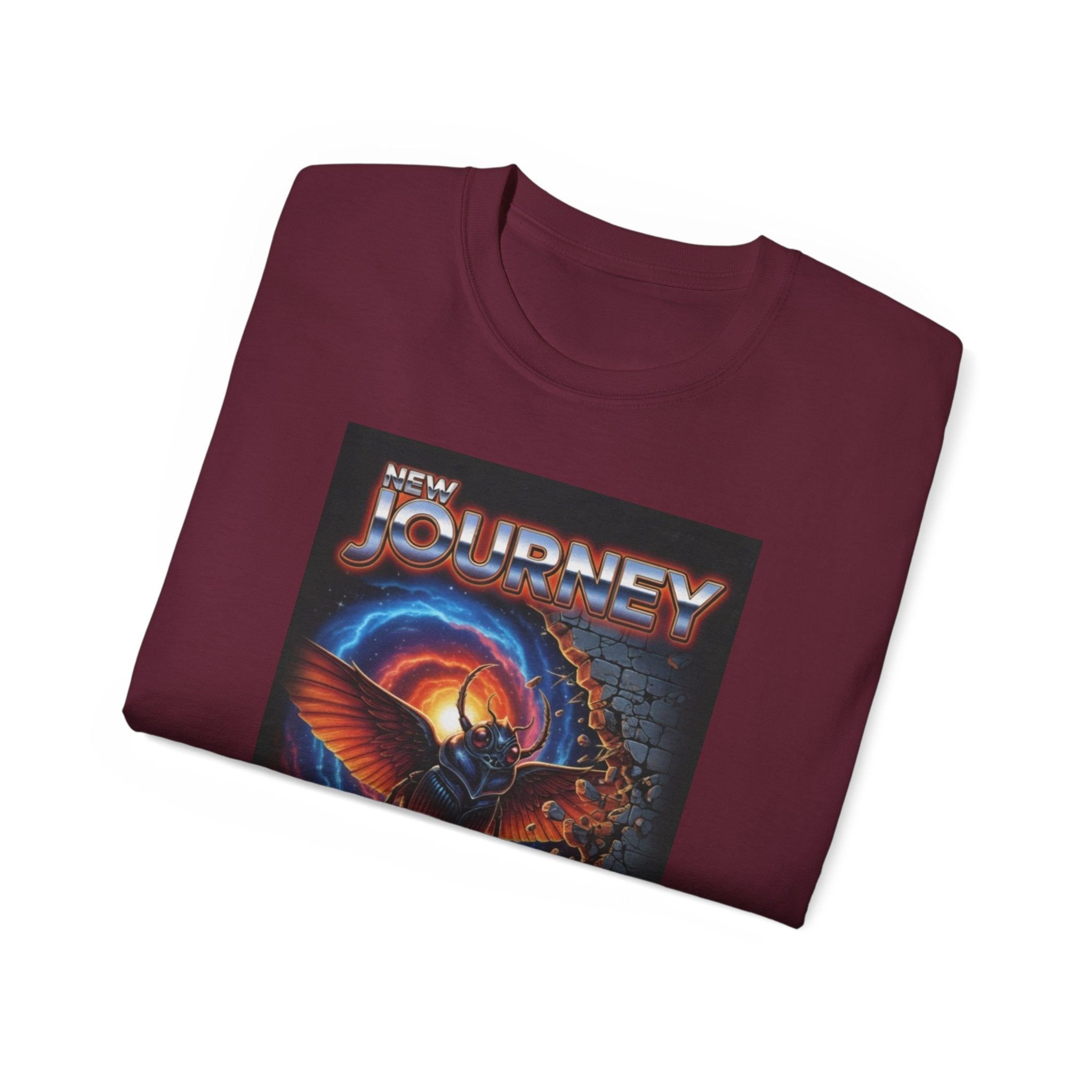 Journey 2020 Tour T‑Shirt — Vintage Rock Band Guitar Poster Tee