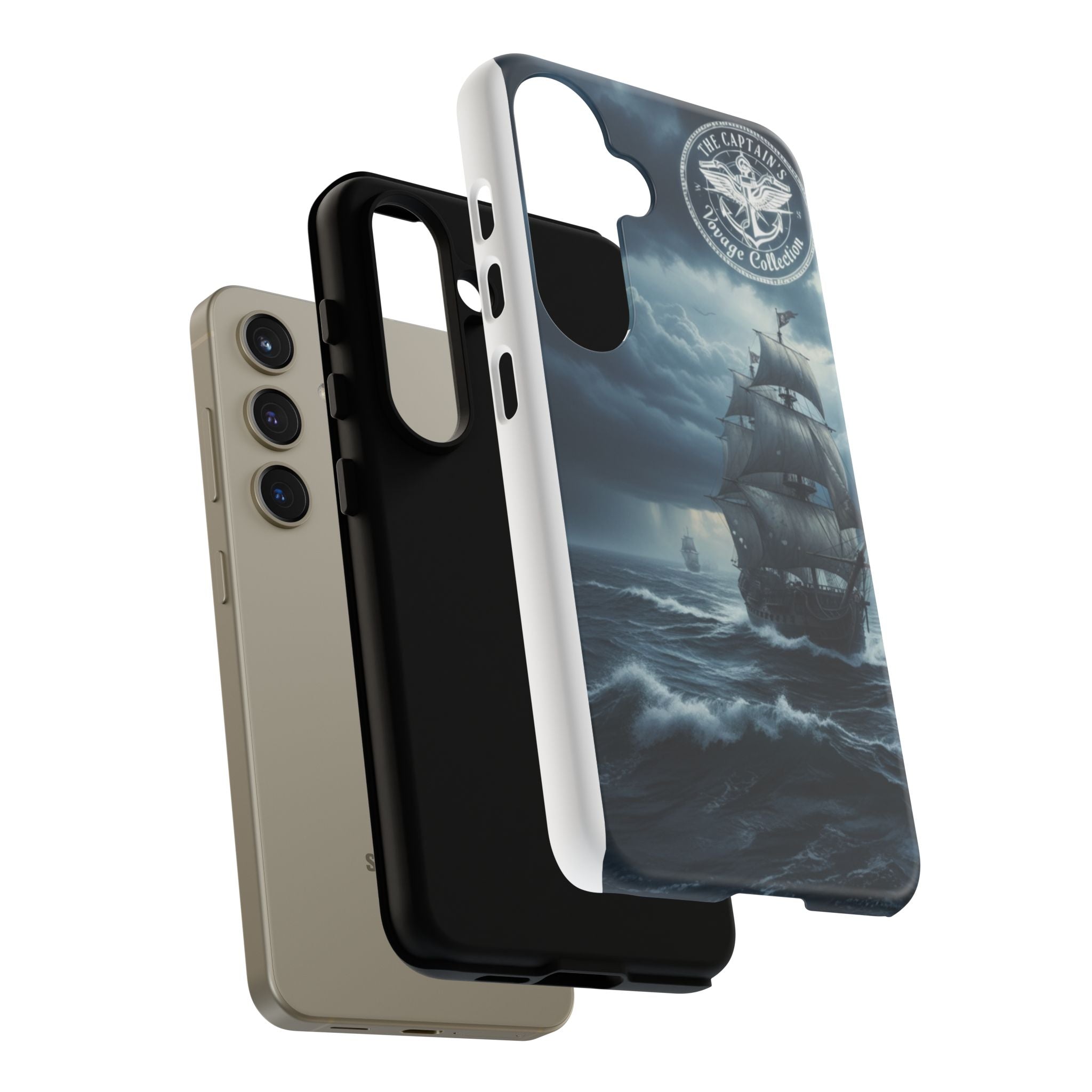 Stormy Seas Ship Phone Case – Nautical Pirate Sailing iPhone Cover
