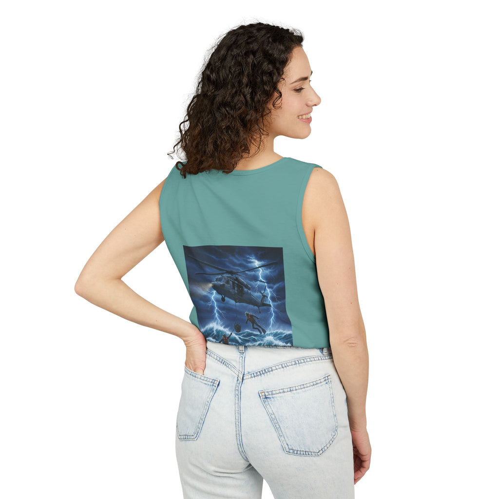 Navy SAR Tank Top — "We Know No Limits" Combat Rescue Swimmers