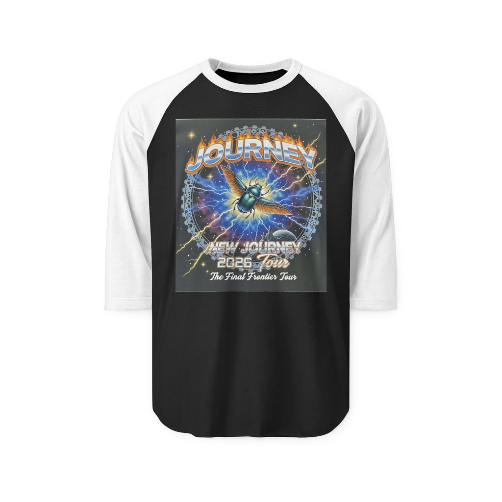 Journey 2008 Tour Raglan Shirt — Vintage Rock Band Baseball Tee
