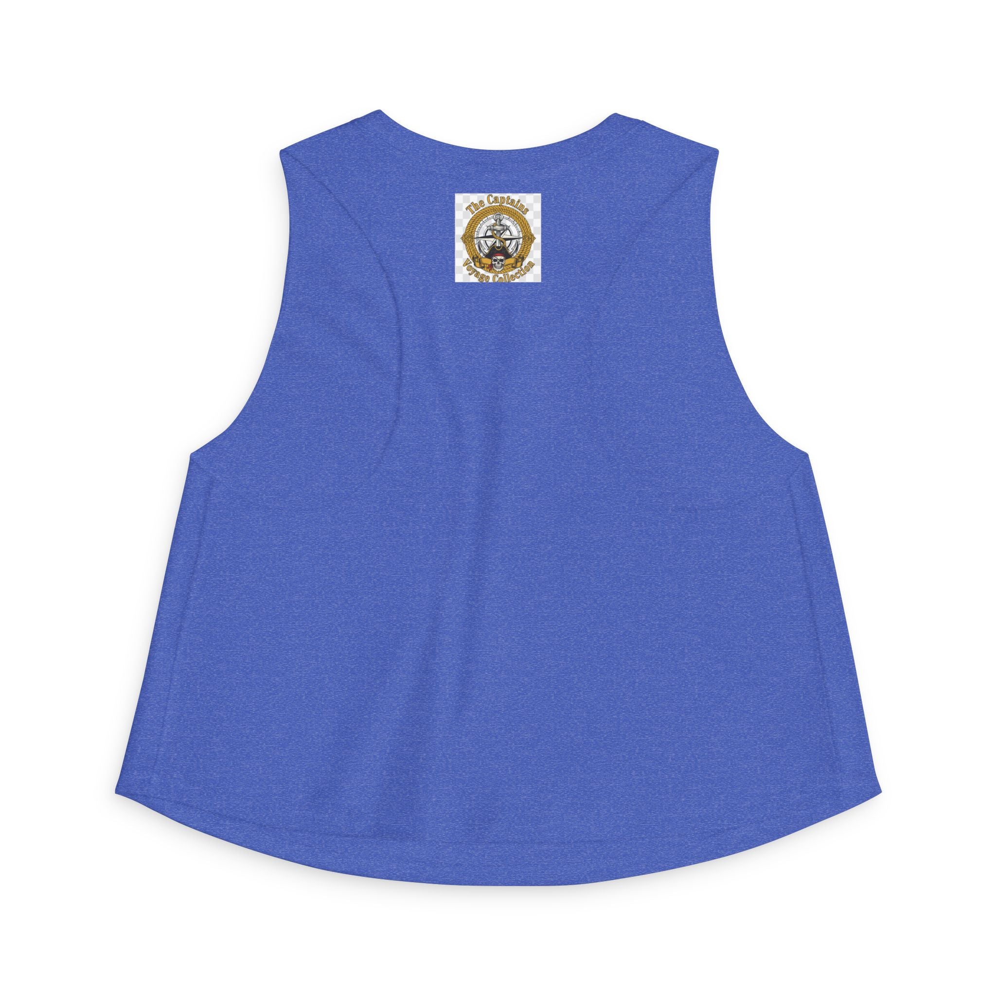 Women's Crop Top — Vintage Pirate Crew Motorcycle Graphic