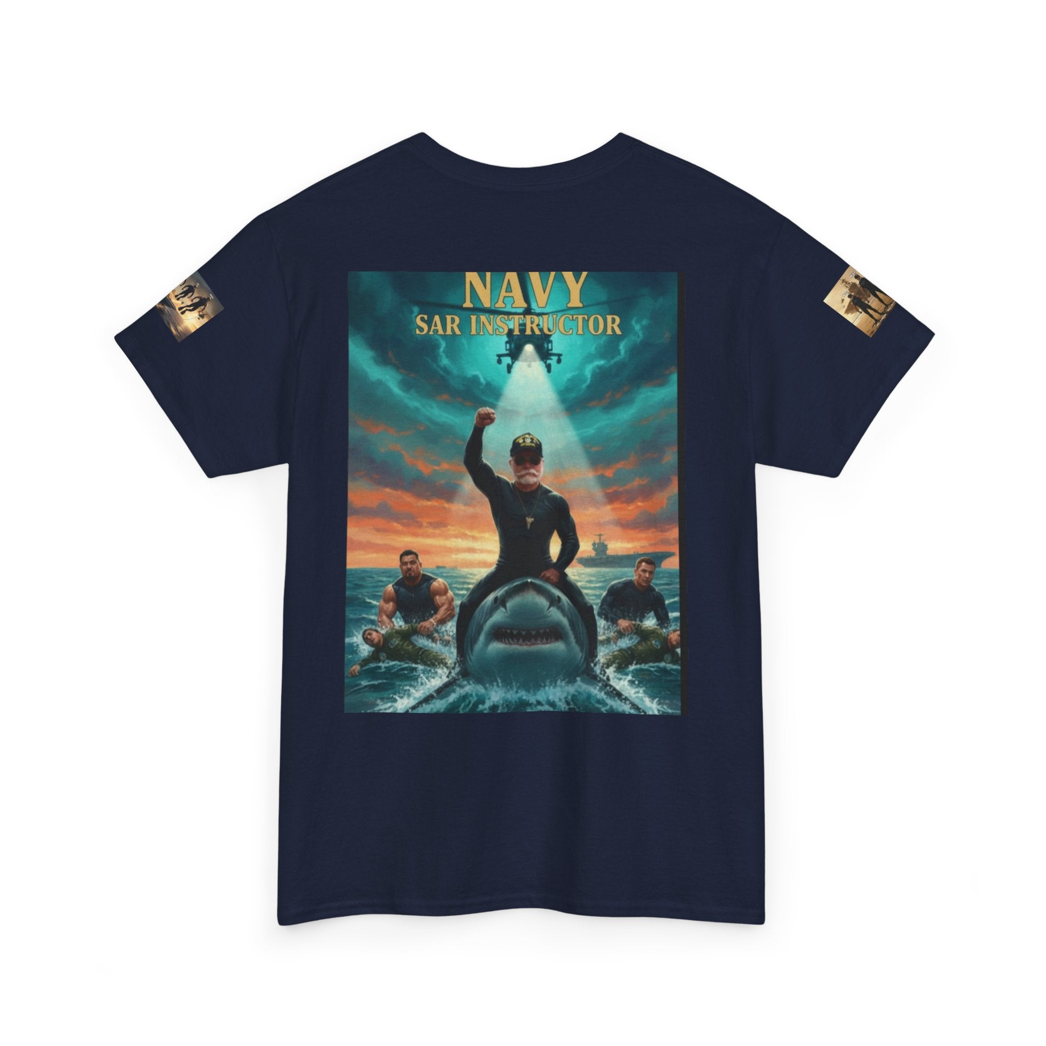 Navy SAR Instructor T‑Shirt — Search & Rescue Military Tee