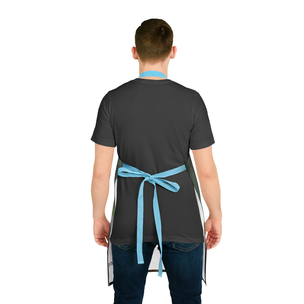 Motorcycle Rider Apron — "Captain's Voyage" Biker BBQ & Workshop Gift