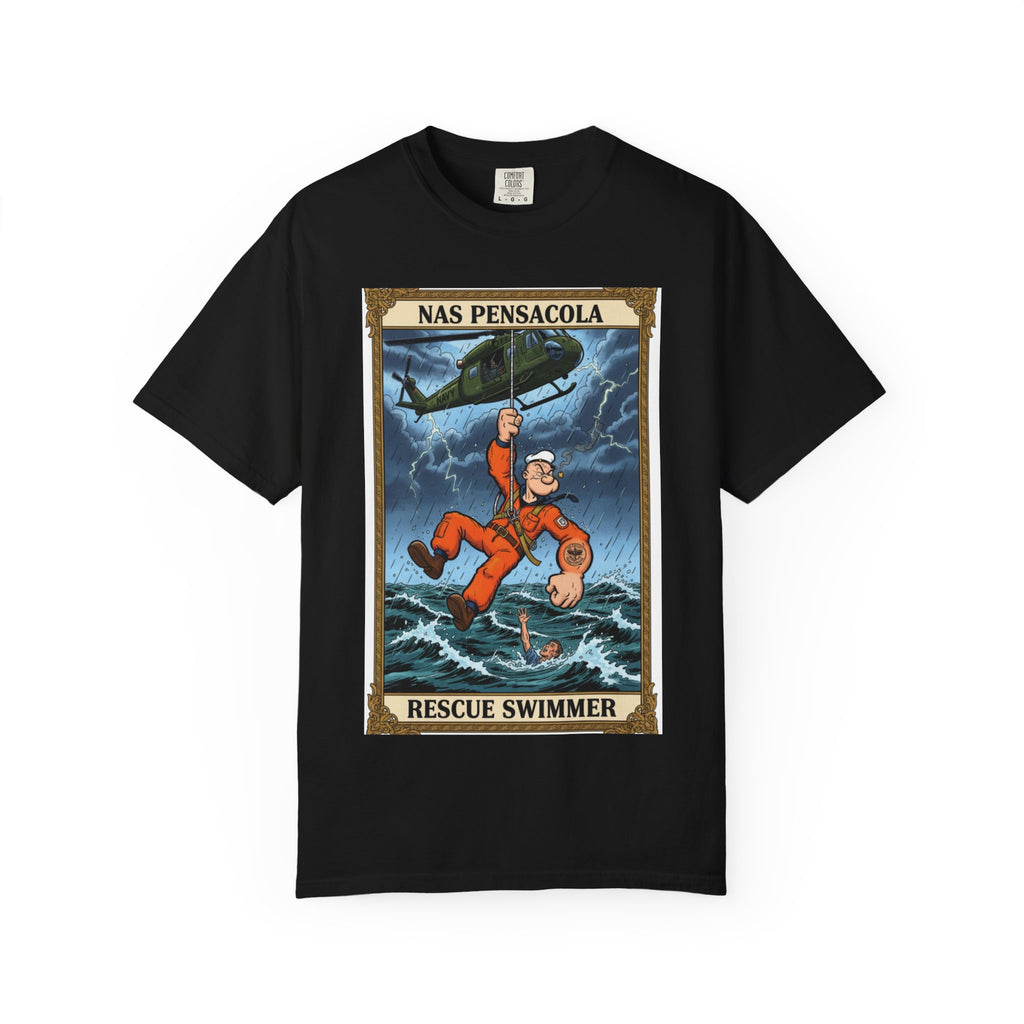 Rescue Swimmer T-Shirt – NAS Pensacola Vintage Lifesaver Tee