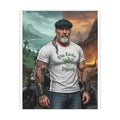 Matte Poster - "The Lucky Viking" Tattooed Norse Warrior Wall Art