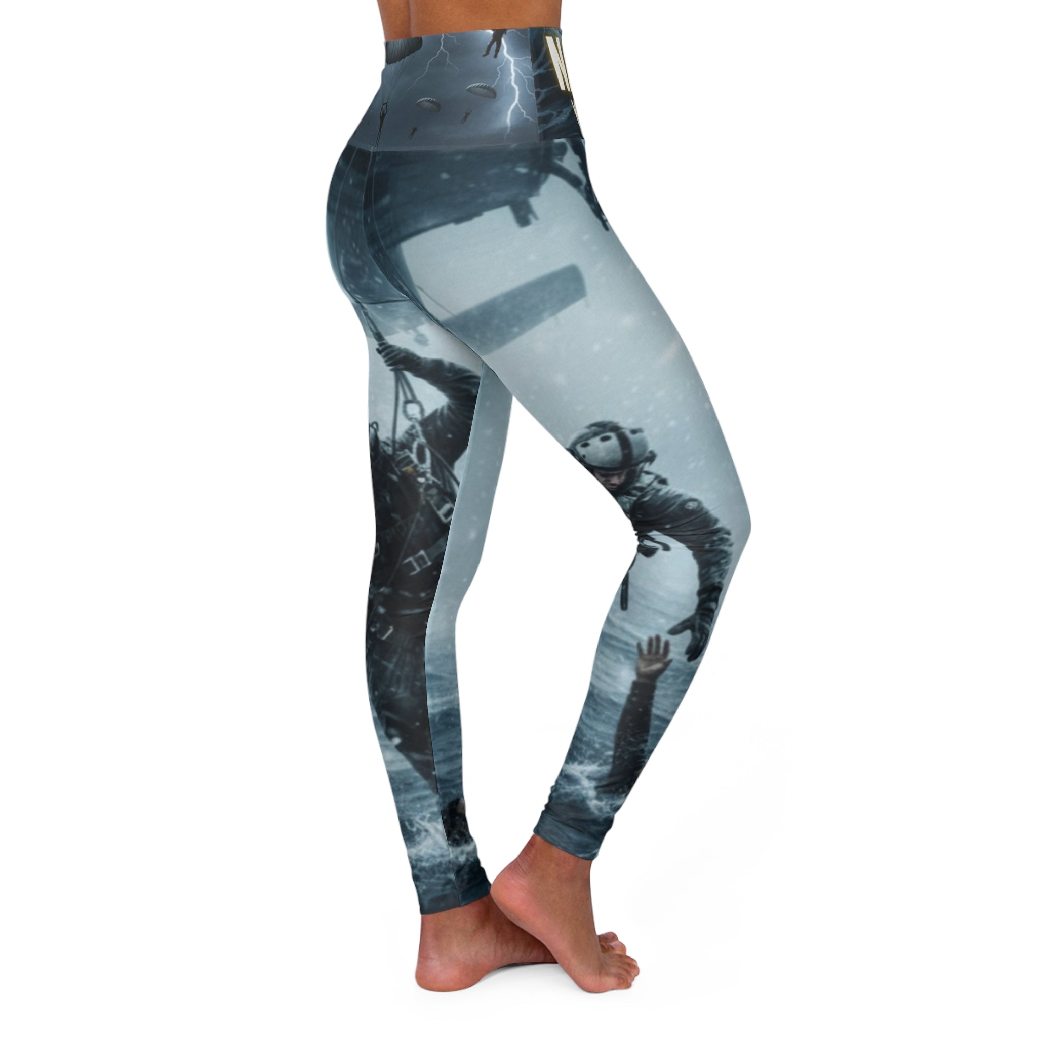Navy SEALs 'Knows No Limits' High-Waisted Yoga Leggings