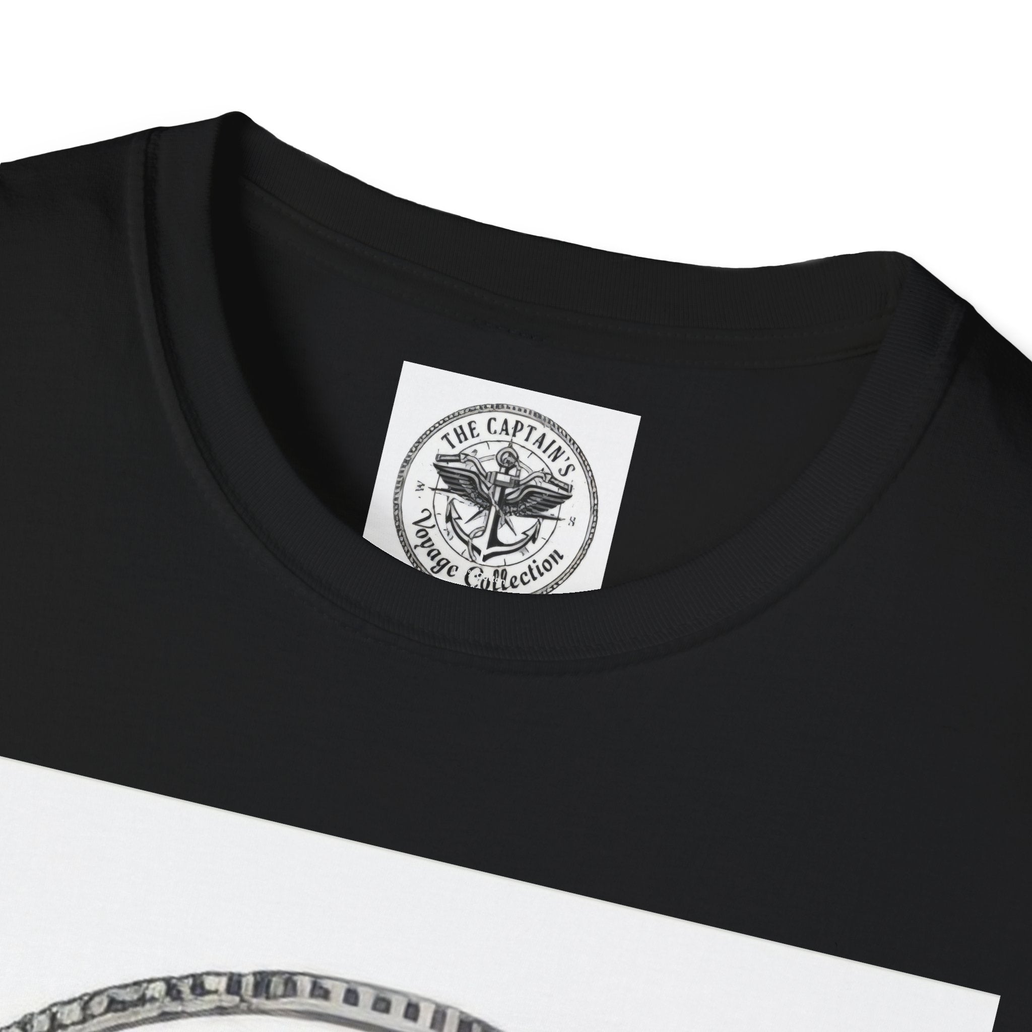 Captain’s Voyage Collection T‑Shirt — Panda Riding Motorcycle Graphic Tee