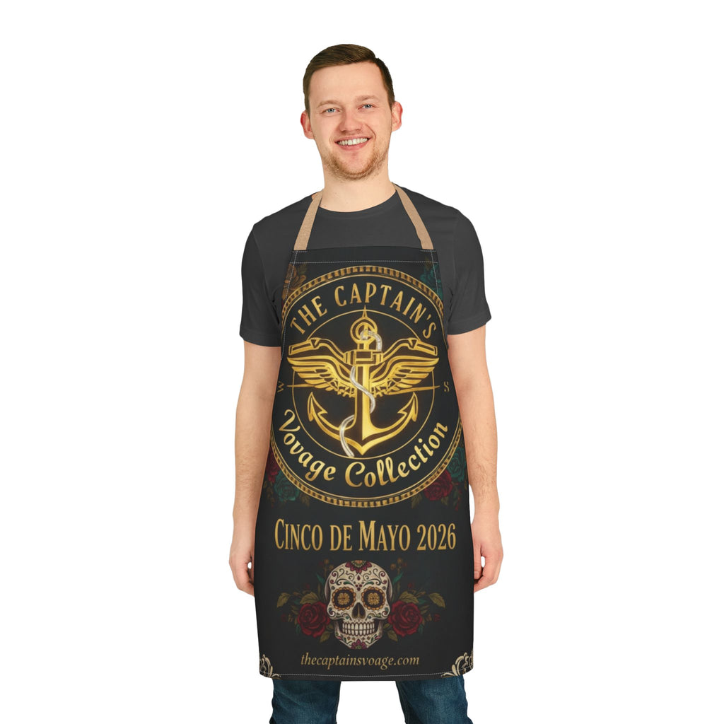 Cinco de Mayo 2026 Decorative Skull Apron