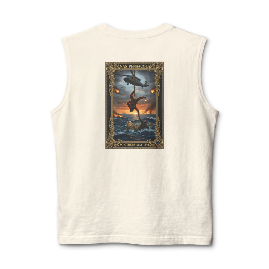 Military NAS Pensacola Tank Top — Navy Aviation Helicopter Design
